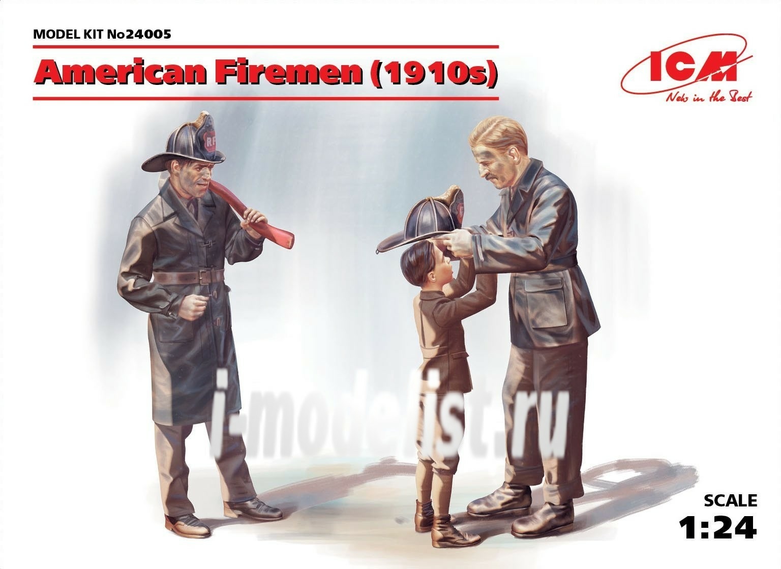 24005 ICM 1/24 American firefighters (1910-e g.)