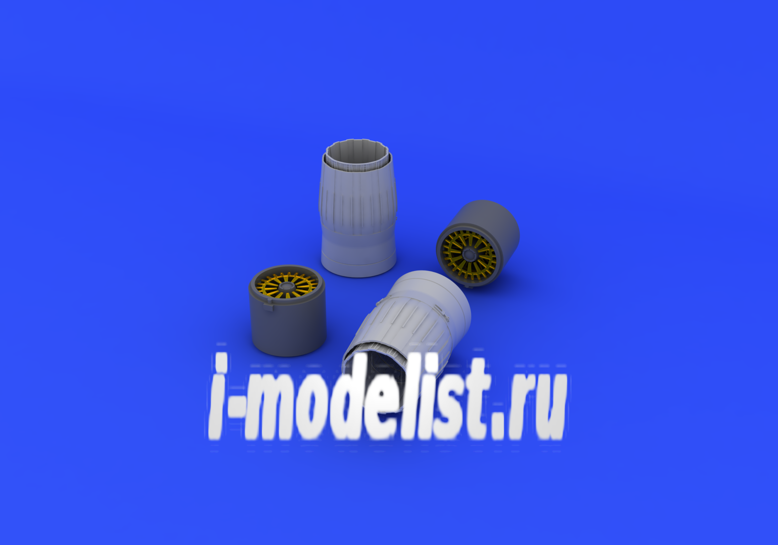 672091 Edward 1/72 Addition to model MiG-29A exhaust nozzles