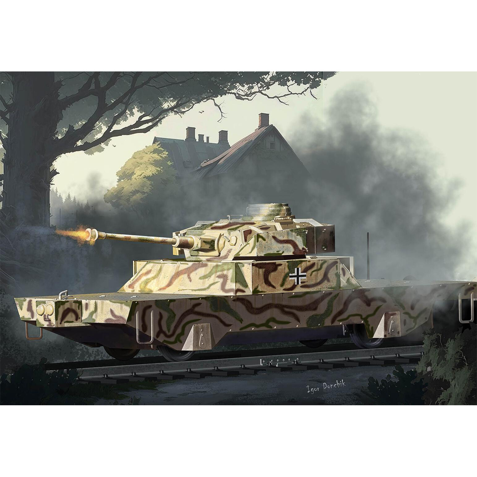 82954 HobbyBoss 1/72 German armor Plate Panzerjägerwagen Vol.2