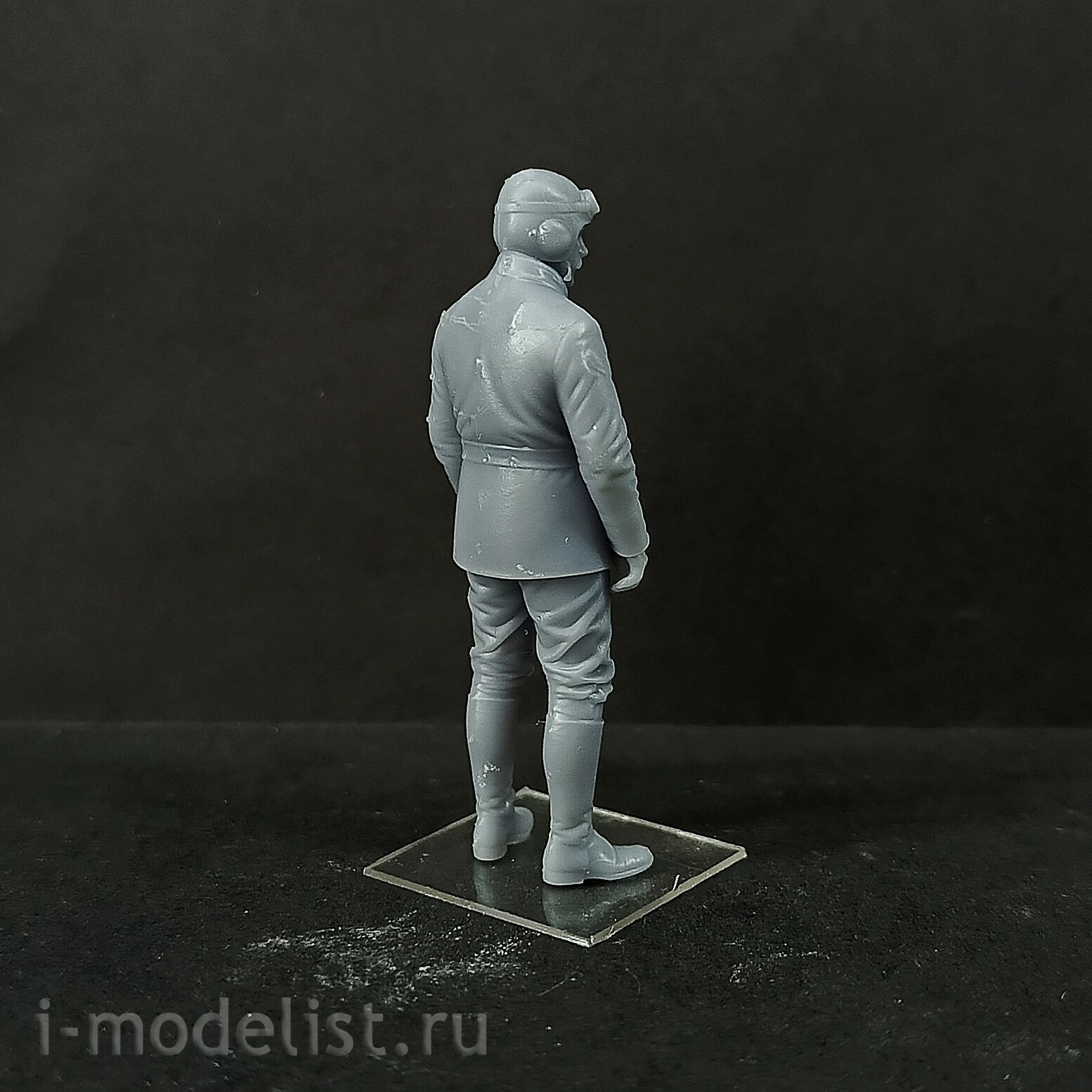 DMS-43017 ДМС 1/43 Фигурка Мfromоциклист (1900-1930)