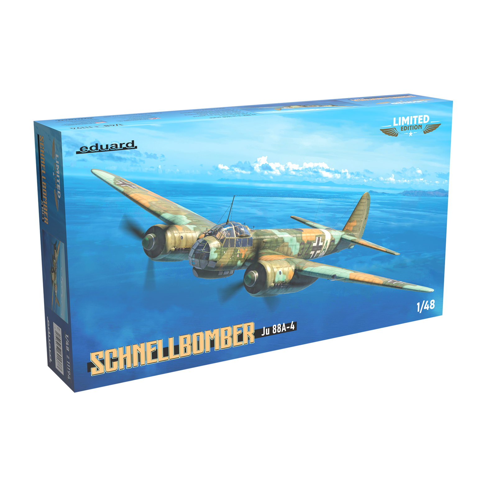 11194 Eduard 1/48 Notмецкий самолёт SCHNELLBOMBER Ju 88 A-4