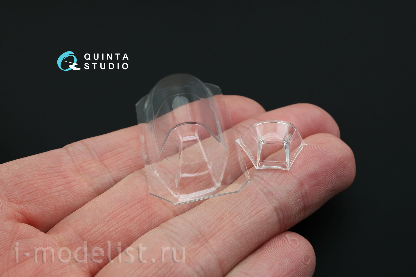 QC48020 Quinta Studio 1/48 set of glazing correction Yak-1B (for models Accurate miniatures, Zvezda, Eduard), 1 PC