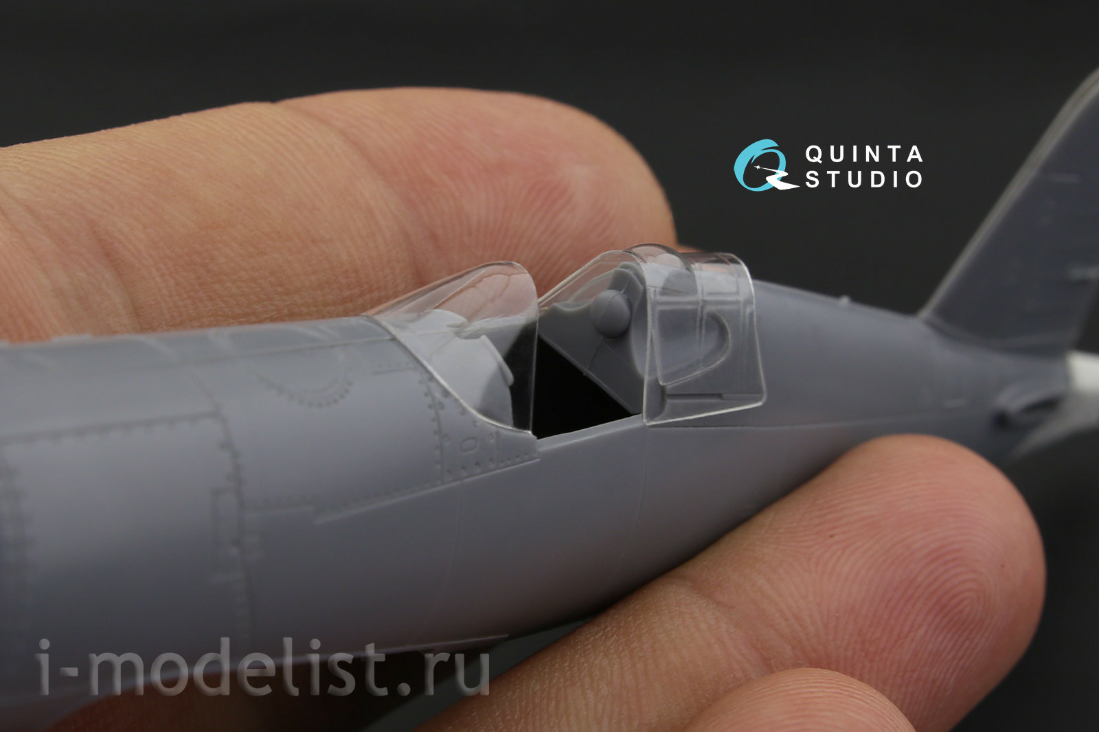QC72023 Quinta Studio 1/72 Glazing Kit for F4U-1 Corsair (Bird cage) model (for Tamiya model)