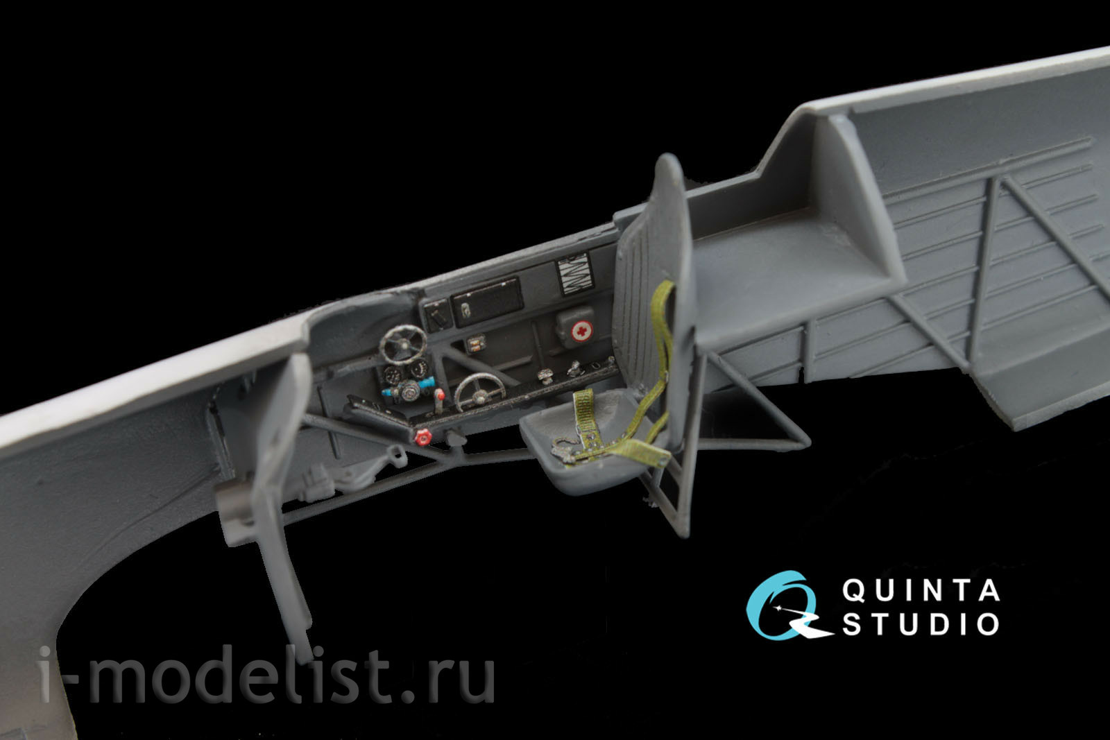 QD48002 Quinta Studio 1/48 3D Interior decal of the Yak-1 cabin (early series) (for all models)