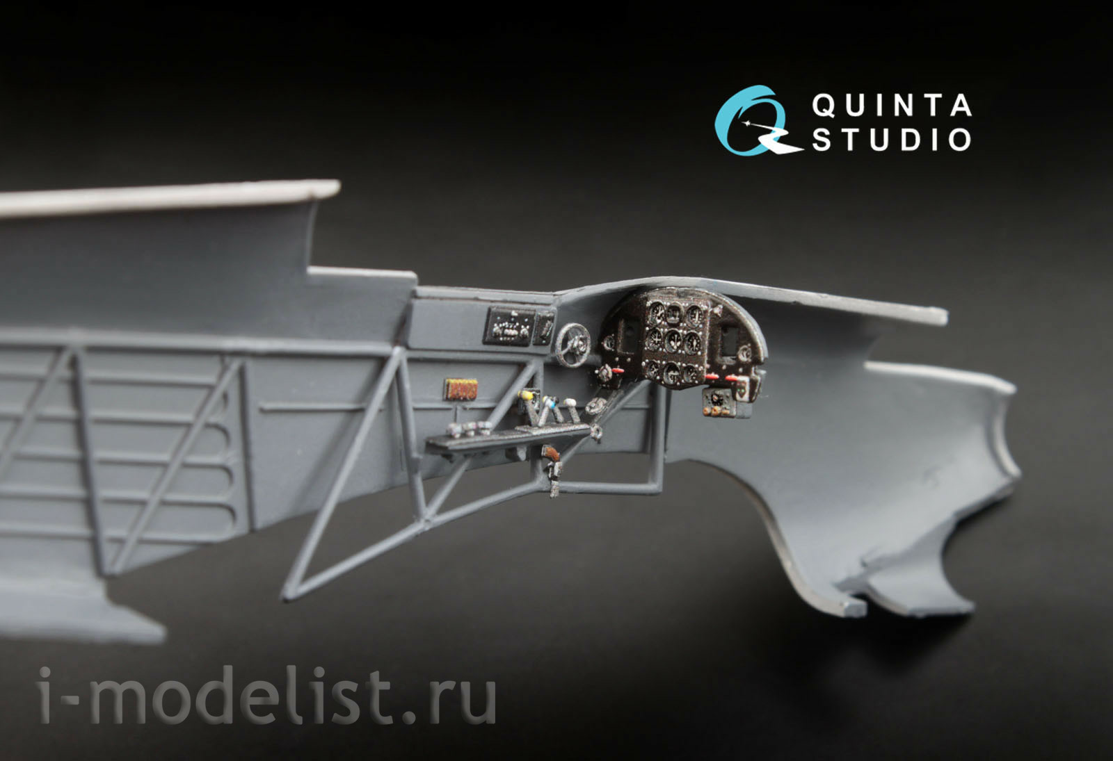 QD48002 Quinta Studio 1/48 3D Interior decal of the Yak-1 cabin (early series) (for all models)
