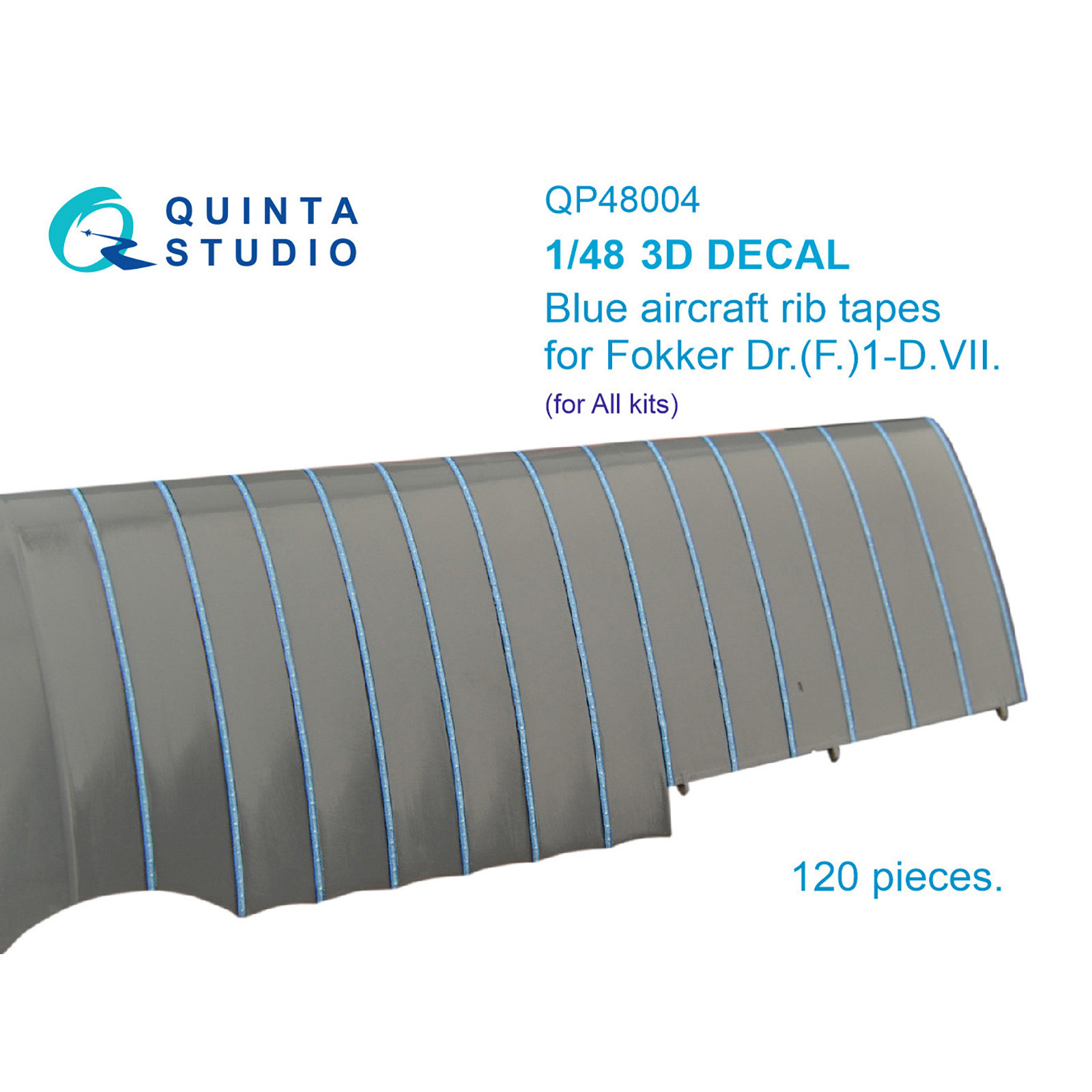 QP48004 Quinta Studio 1/48 Blue Fokker Tapes Dr.(F)I-D.VII
