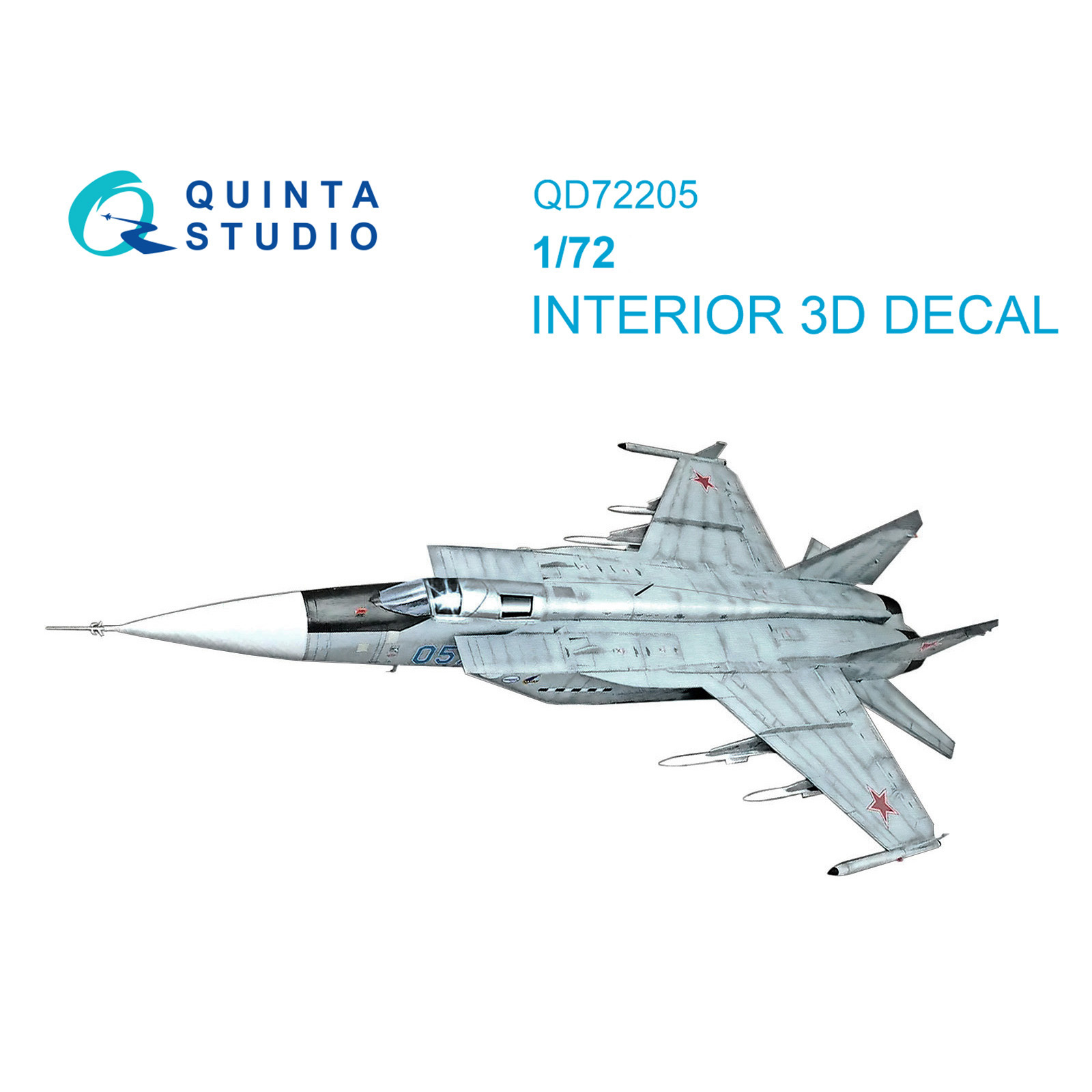 QD72205 Quinta Studio 1/72 3D Декаль интерьера кабины М-31М (Т$ач)