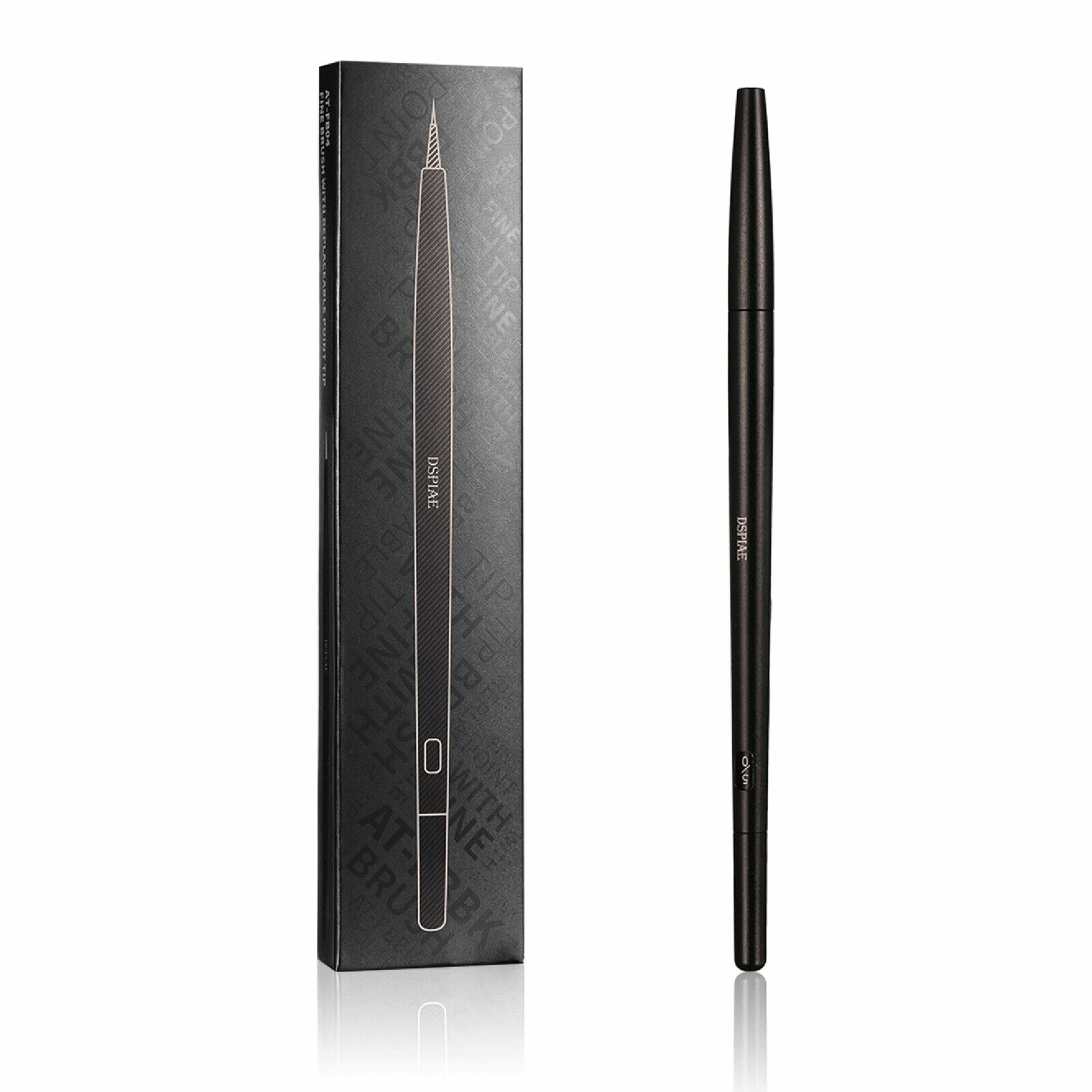 AT-FB04 DSPIAE Aluminum Brush with replaceable tip, black