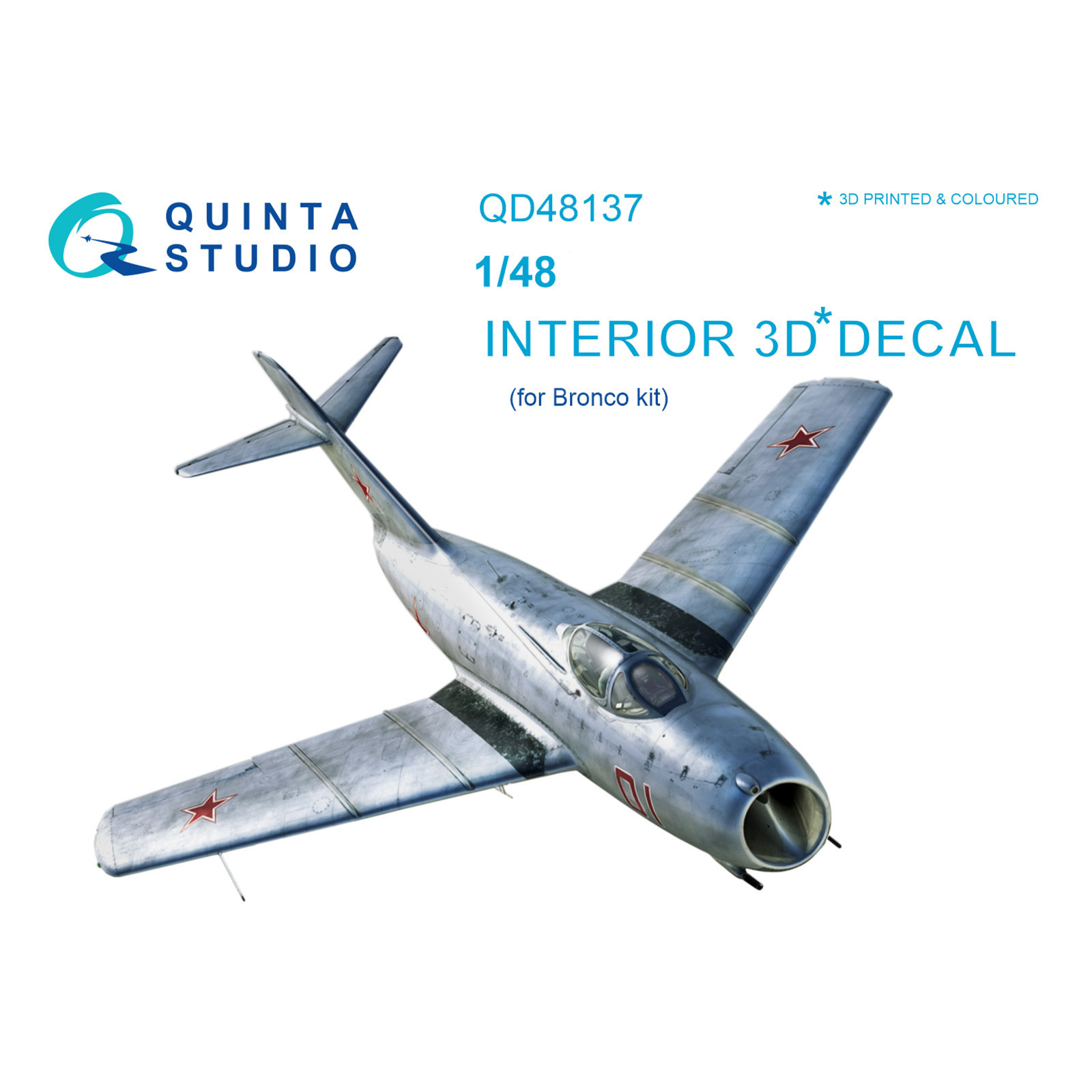 QD48137 Quinta Studio 1/48 Decal for M&G-15bis (Bronco)