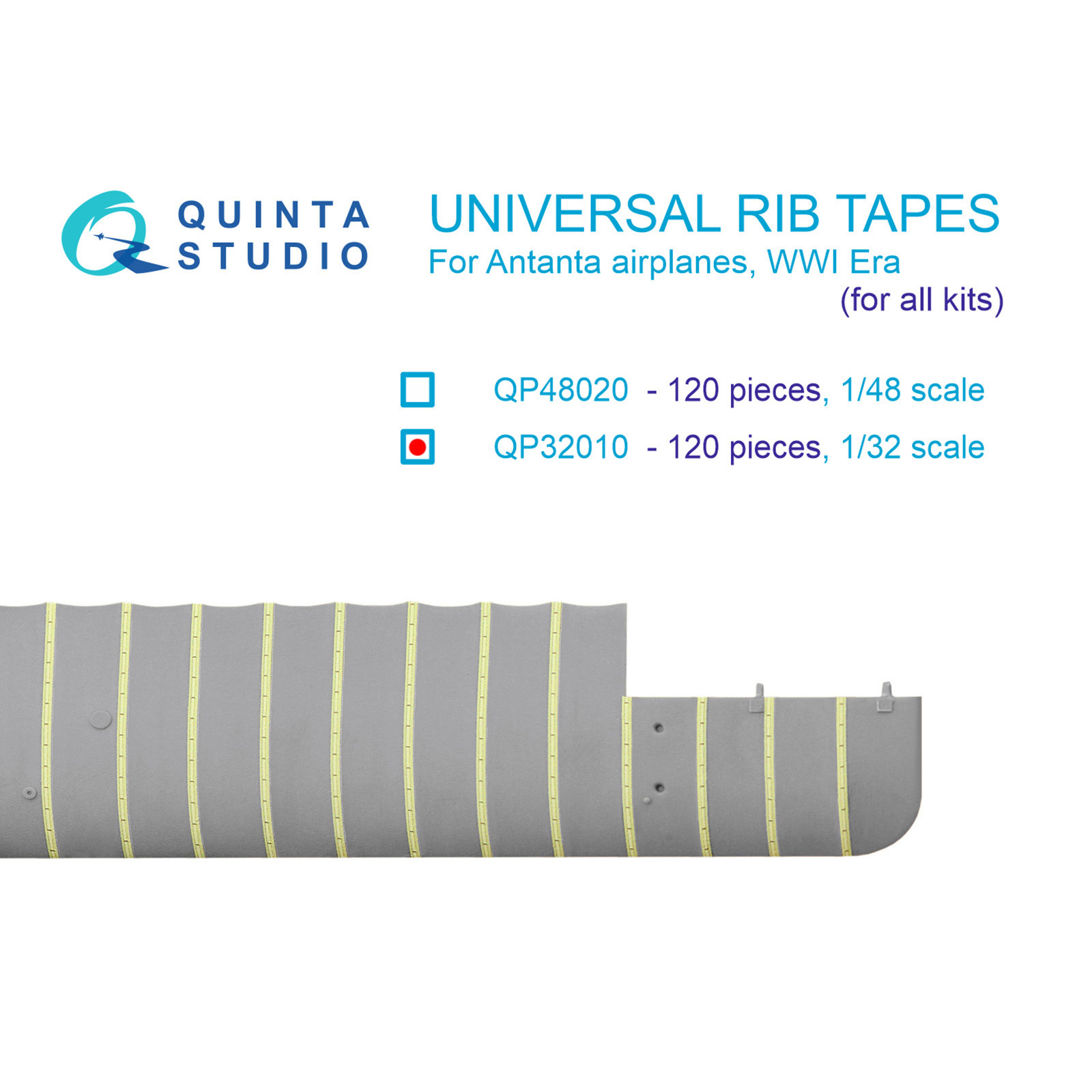 QP32010 Quinta Studio 1/32 Universal keeper tapes, Entente countries, PMV, after PMV (for any models)