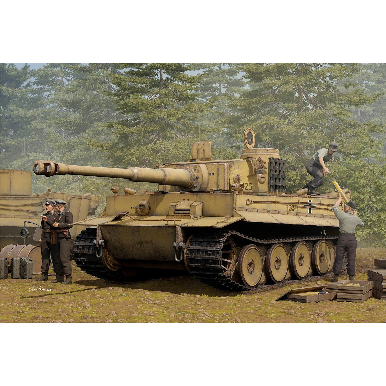 82607 HobbyBoss 1/16 Tank Pz.Kpfw. VI Tiger 1 (early)