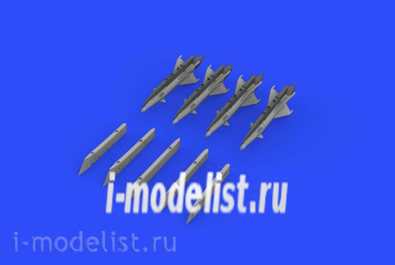 672192 Eduard 1/72 Kit RS-2US missiles w/ pylons for MiG-21