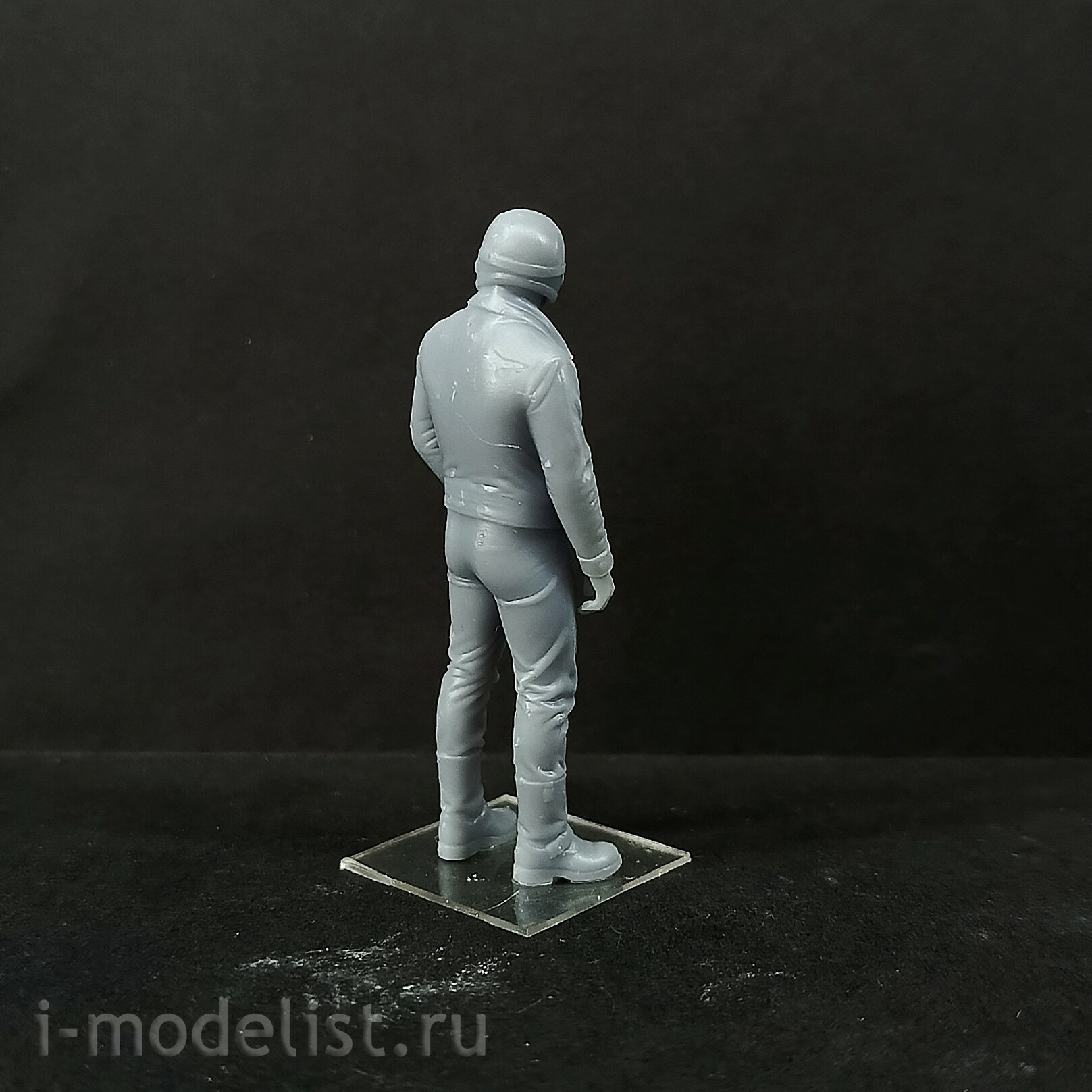 DMS-43018 ДМС 1/43 Фигурка Мfromоциклист (1930-1980)