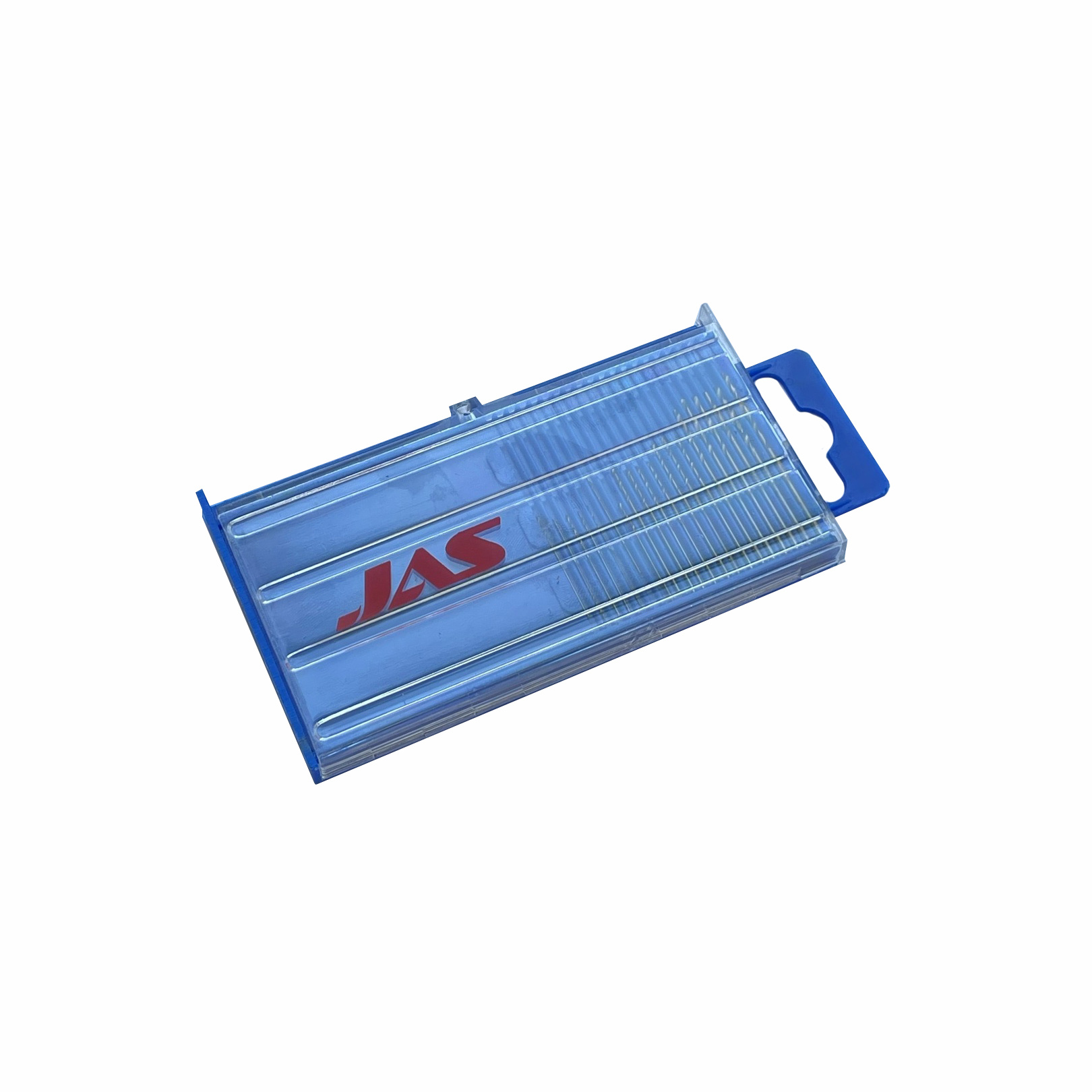 4280 JAS Mini drill bits, diameter 0.3 - 1.6 mm, set, 20 PCs, HSS M35, nitride titanium coating