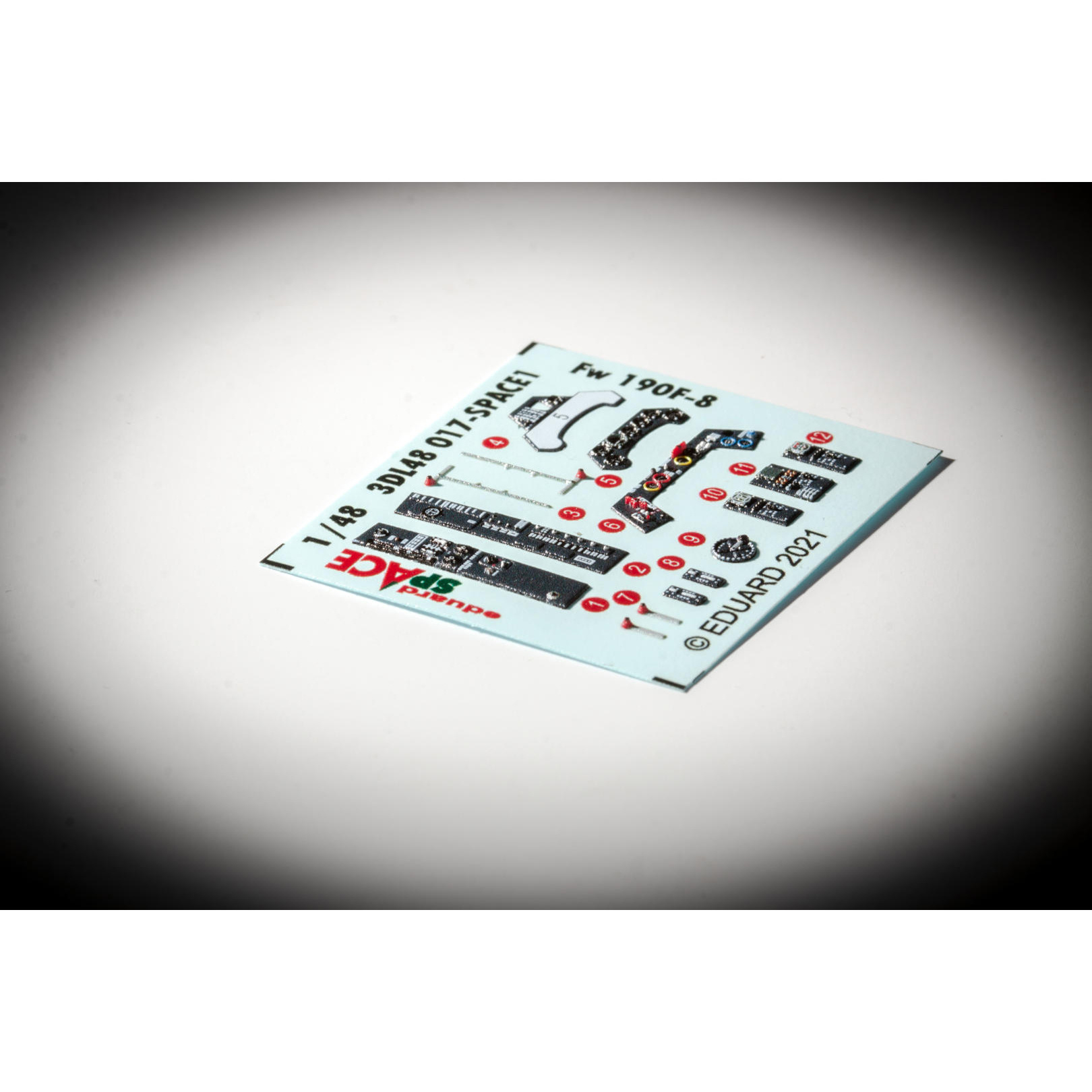 3DL48017 Eduard 1/48 3D Decals for Fw 190F-8 SPACE