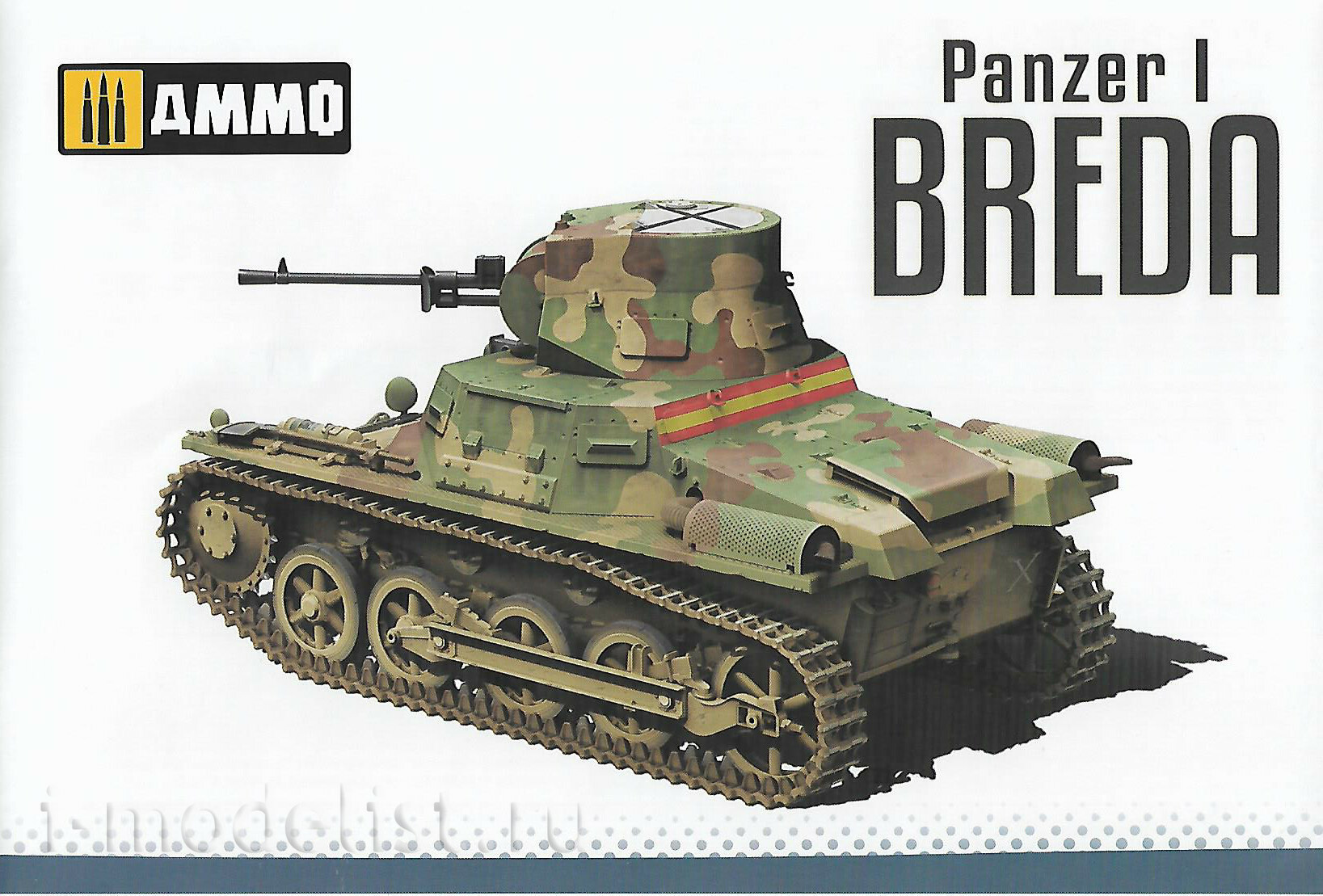 AMIG8506 Ammo Mig 1/35 Panzer I Breda Tank, Spanish Civil War 1936 - 1939