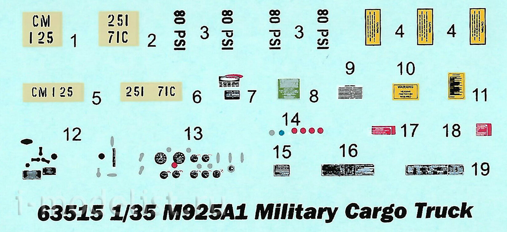 63515 I Love Kit 1/35 Military Truck M925A1