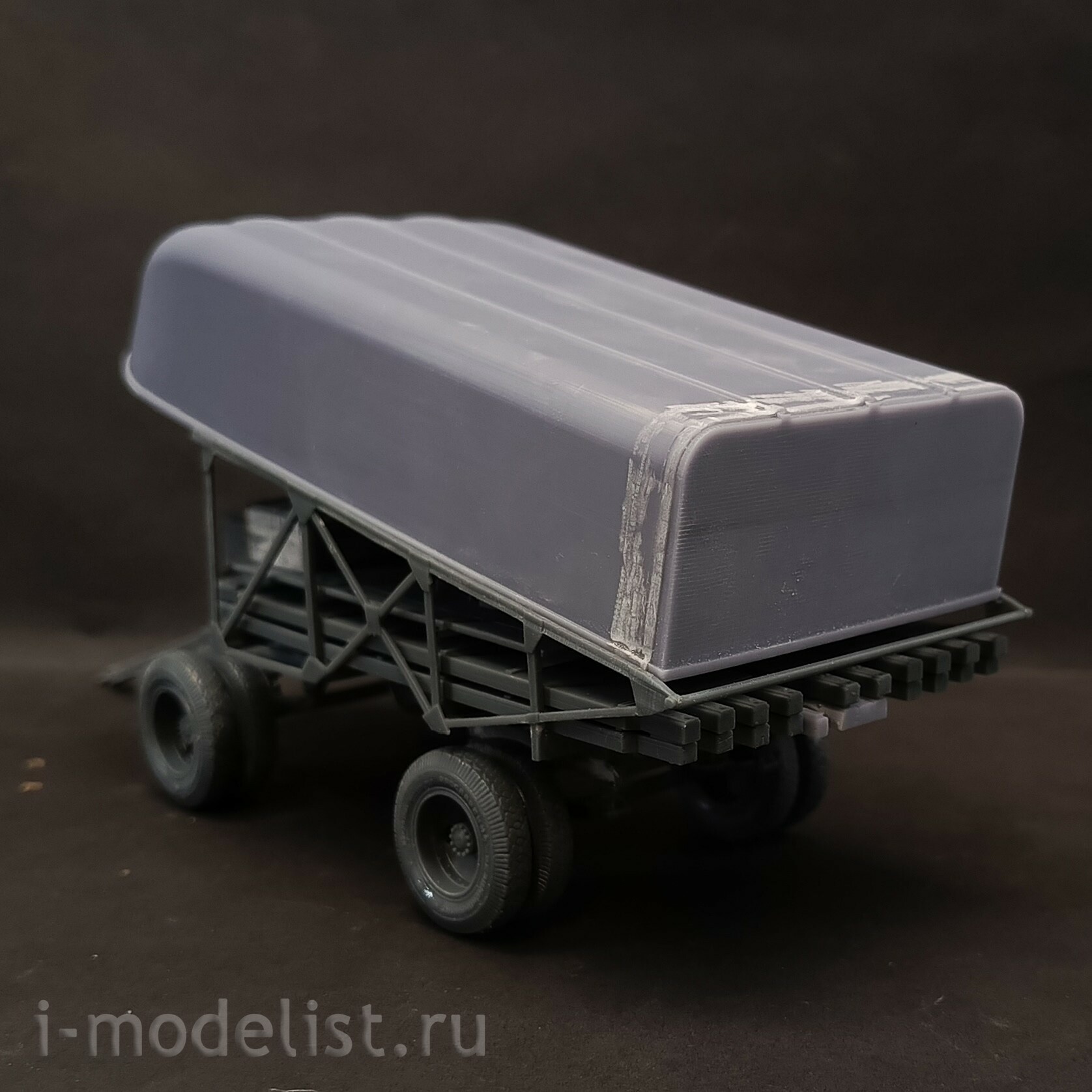 DMS-35267 ДМС 1/35 Прицеп Литер А1 тракторного тяжелого понтонного парка Н2П обр. 1940 г