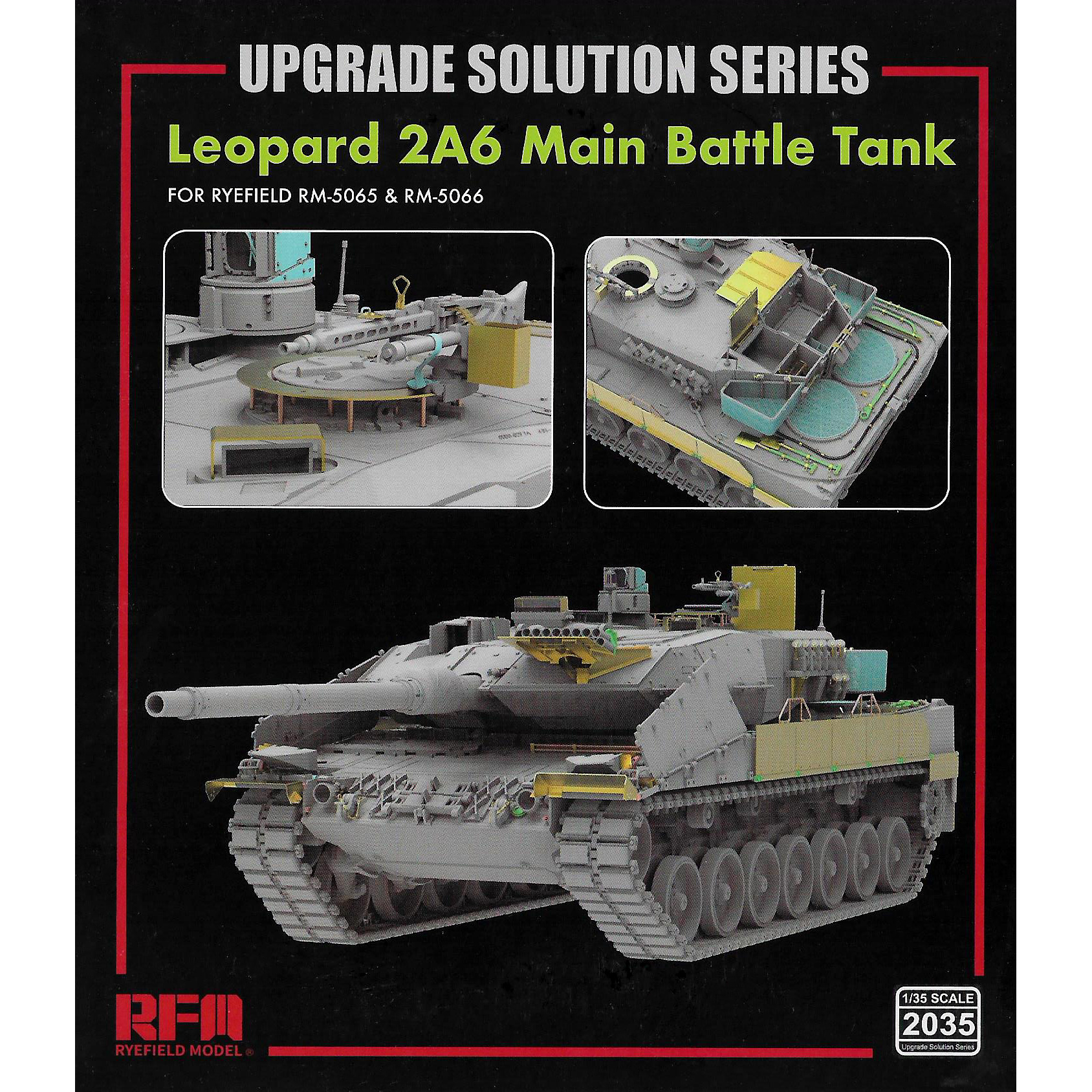 RM-2035 Rye Field Model 1/35 Leopard 2A6 Main Battle Tank Upgrade Kit