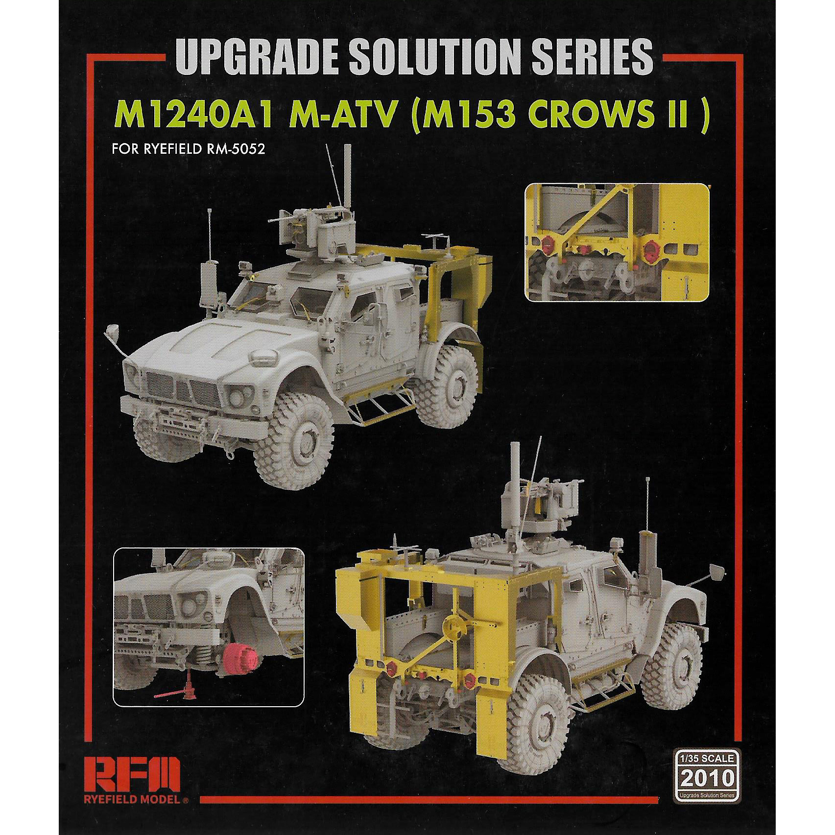 RM-2010 Rye Field Model 1/35 Upgrade Kit M1240A1 M-ATV (M153 CROWS II)