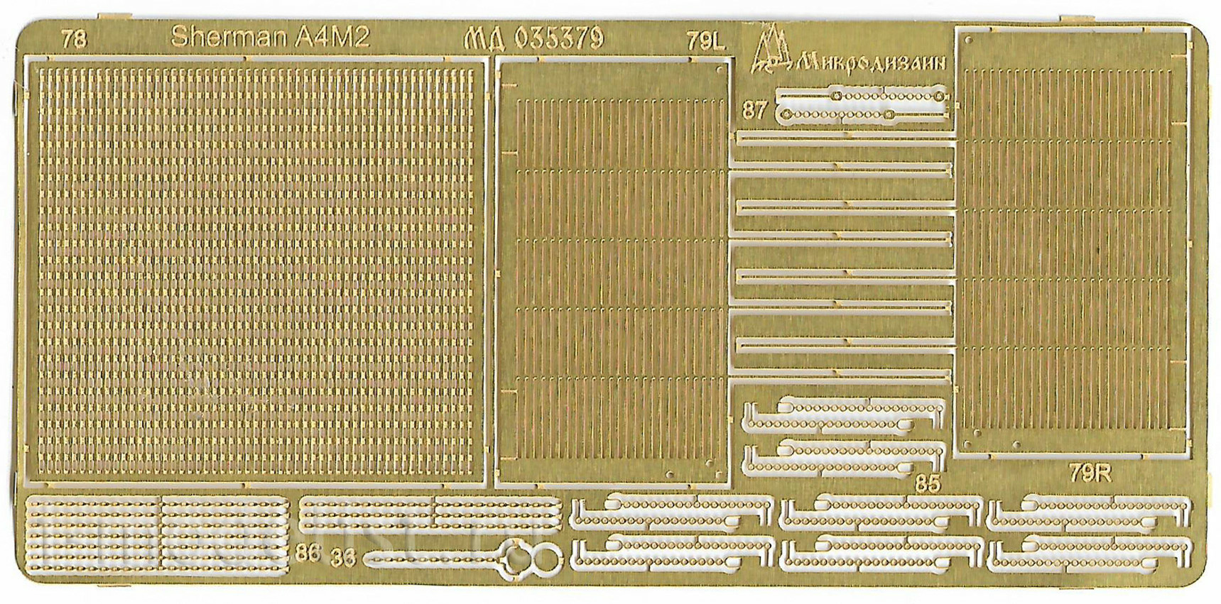 035379 Microdesign 1/35 M4A2 