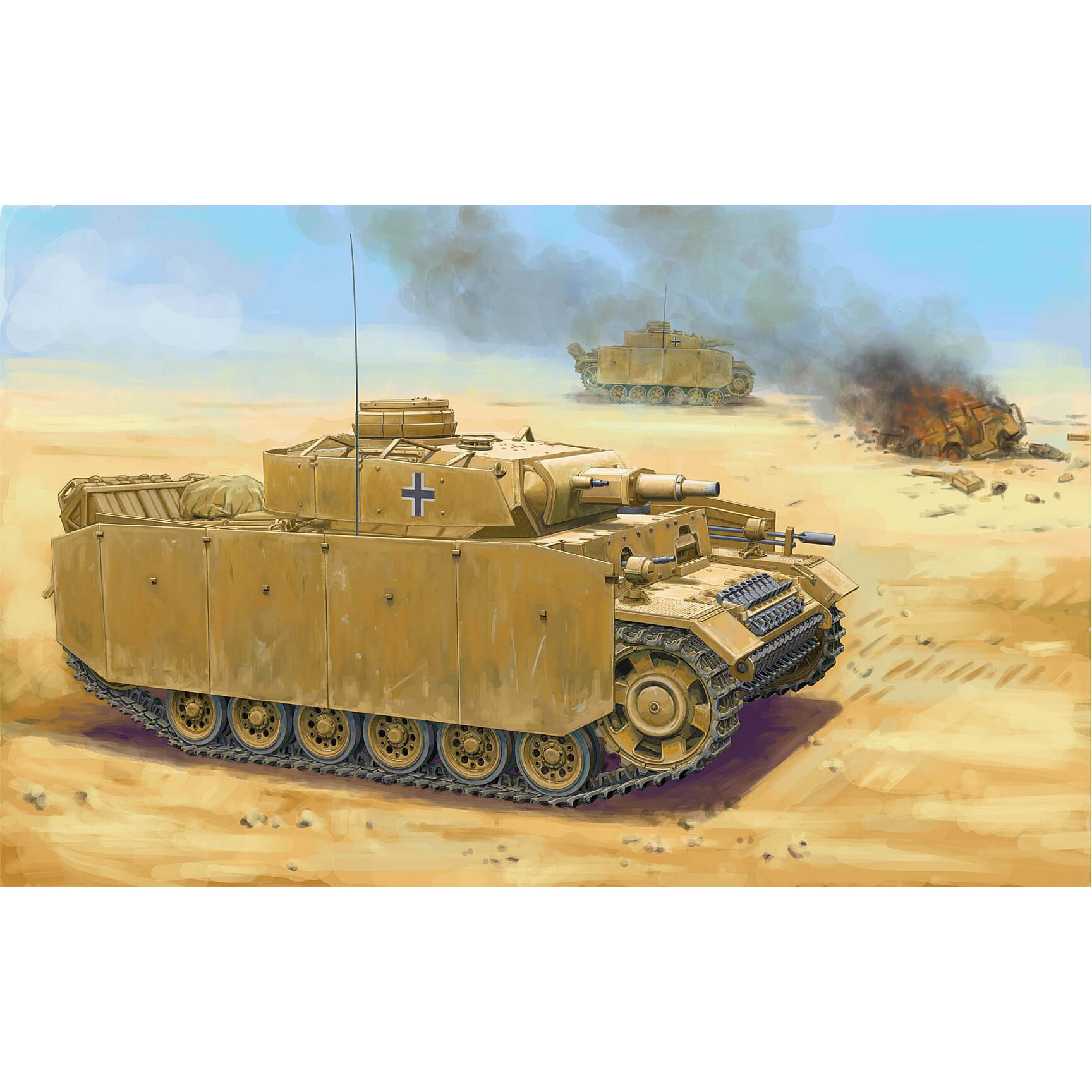 00956 Т$ач 1/16 Notмецкий средний танк Pz.Kpfw.III Ausf.N