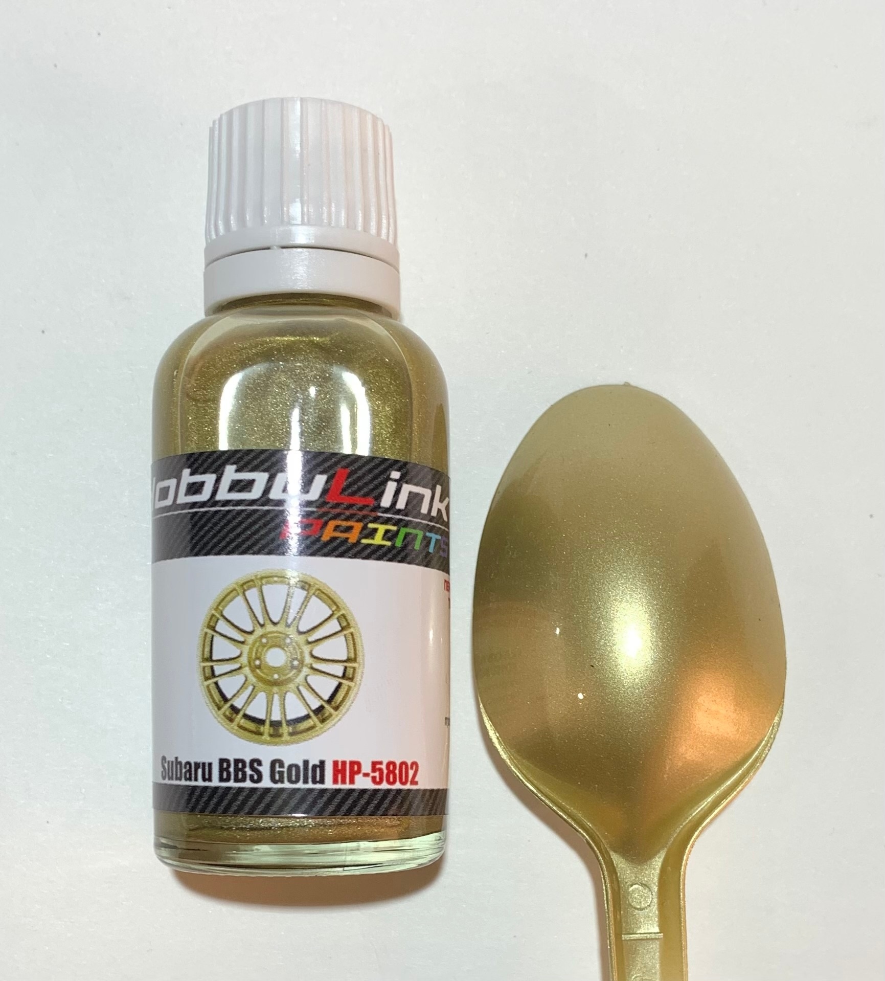 HP-5802 HobbyLink Краска для дисков Subaru BBS Gold