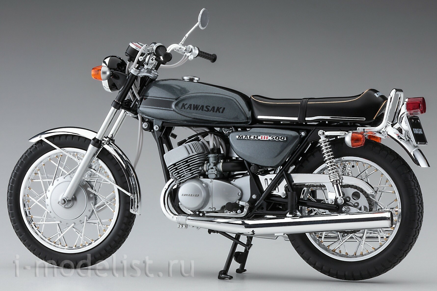 21510 Hasegawa 1/12 Kawasaki 500-SS/MACH III Motorcycle (H1)