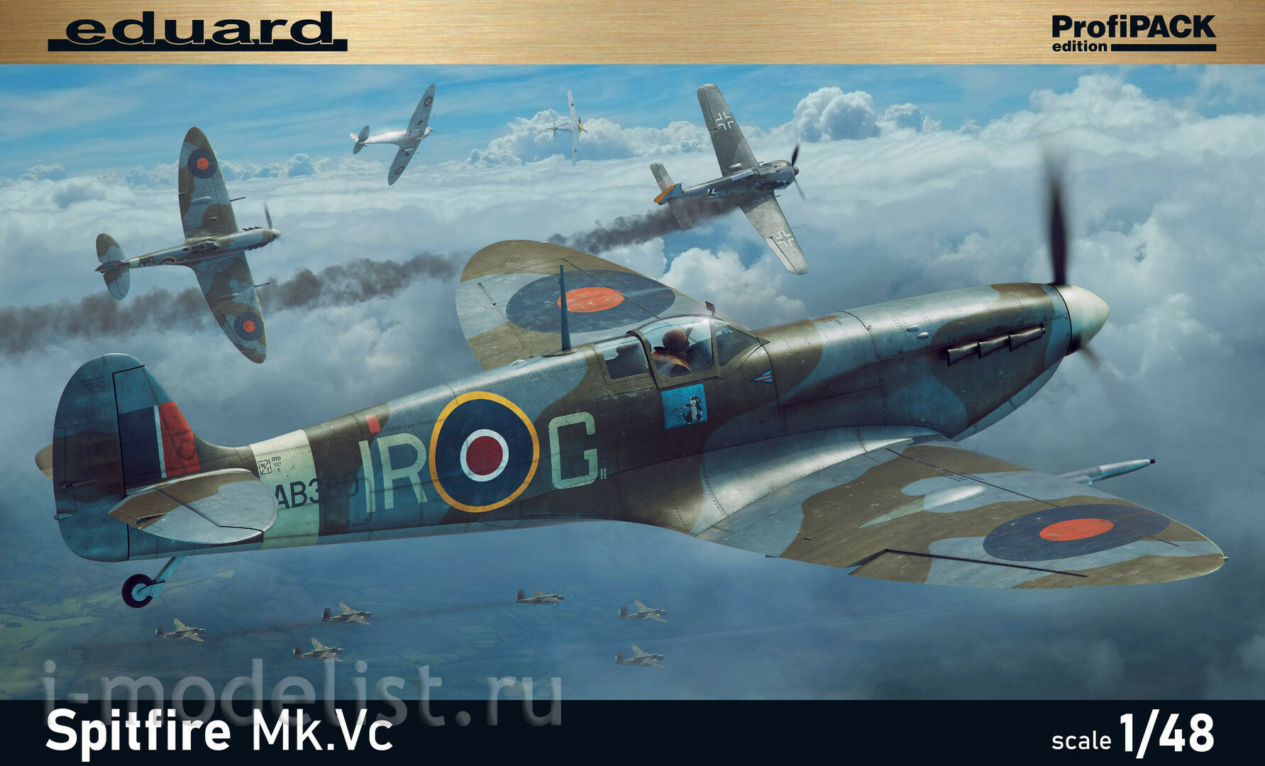 82158 Eduard 1/48 Spitfire Mk.Vc Fighter