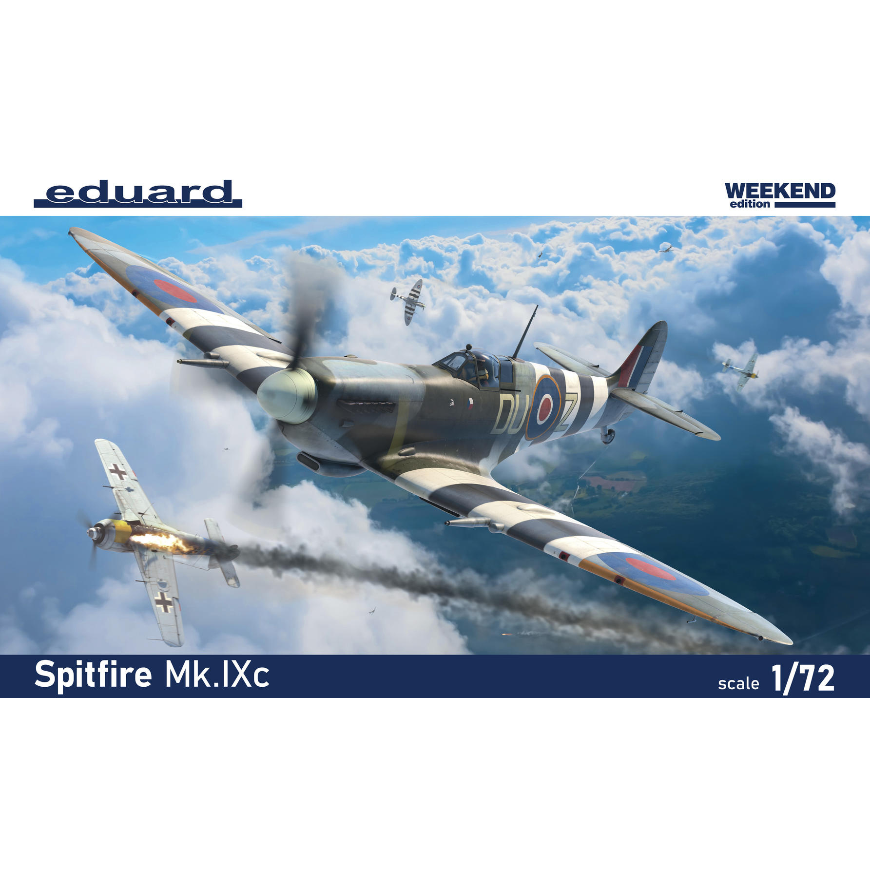 7466 Eduard 1/72 Notмецкий истребитель Bf 110G-4 (Weekend)