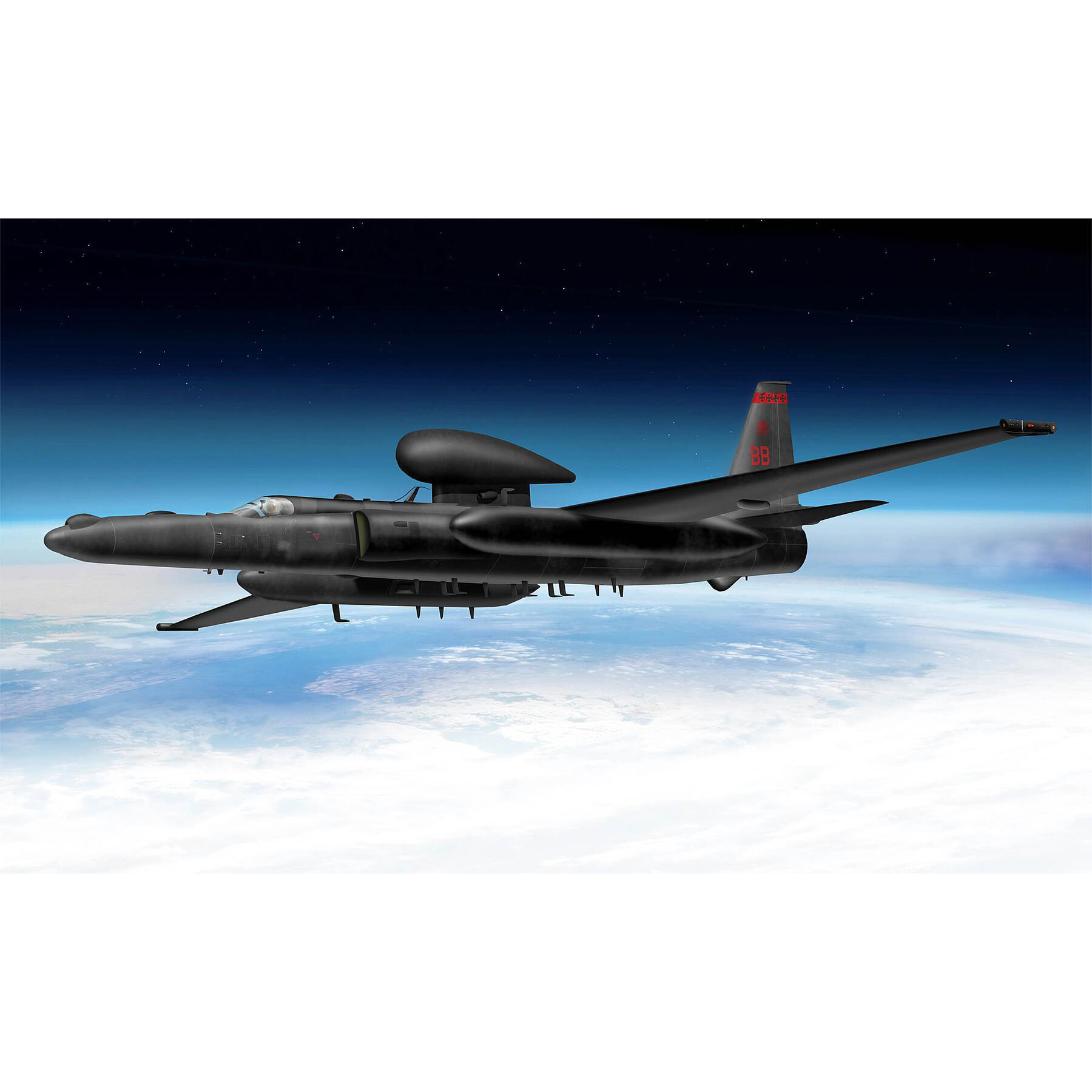 81785 HobbyBoss 1/48 Американский высfromный самолёт-разведчик U-2S 