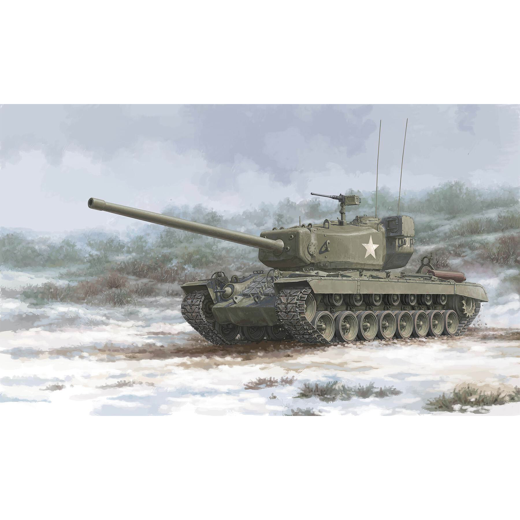 84511 HobbyBoss 1/35 Тяжелый танк США T29E3