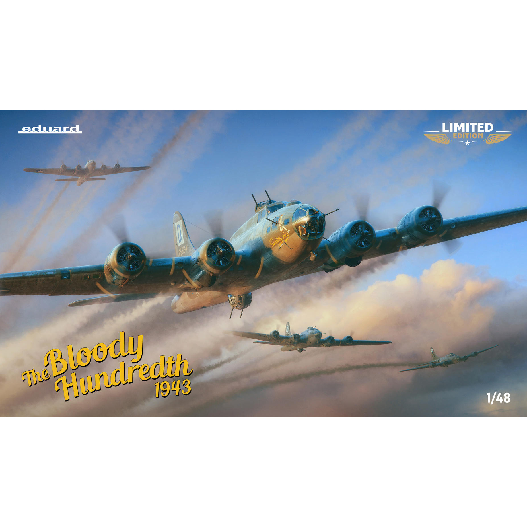 11183 Eduard 1/48 Американский бомбардировщик B-17F 