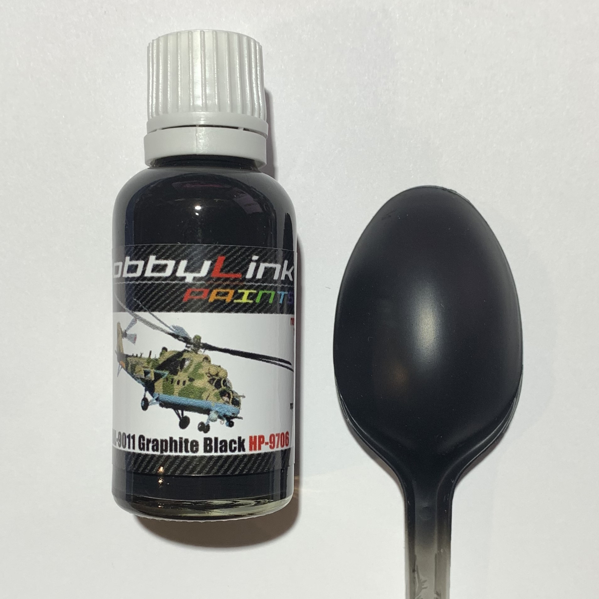 HP-9706 HobbyLink Краска RAL-9011 Graphite Black
