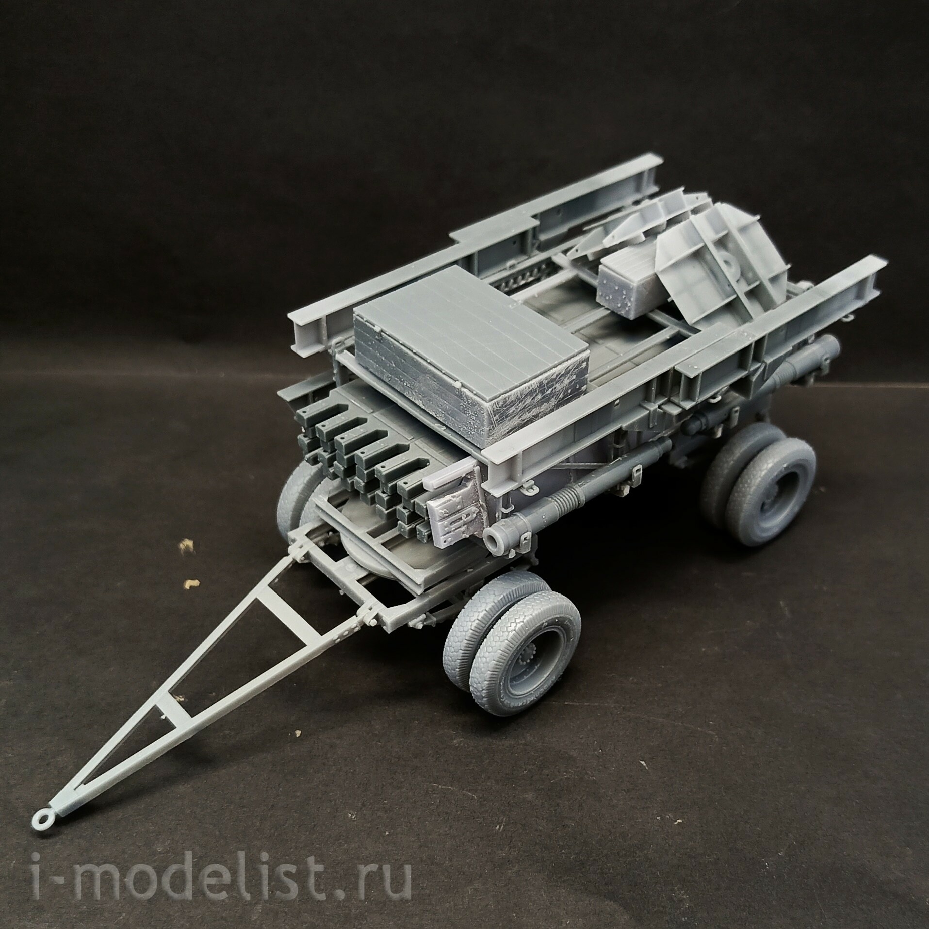 DMS-35266 ДМС 1/35 Прицеп Литер В тракторного тяжелого понтонного парка Н2П обр. 1940 г.