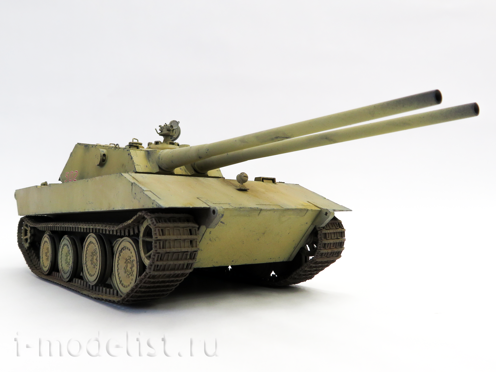 UA35028 Modelcollect 1/35 German super-heavy tank E-100, Ausf.G, 105 mm twin guns