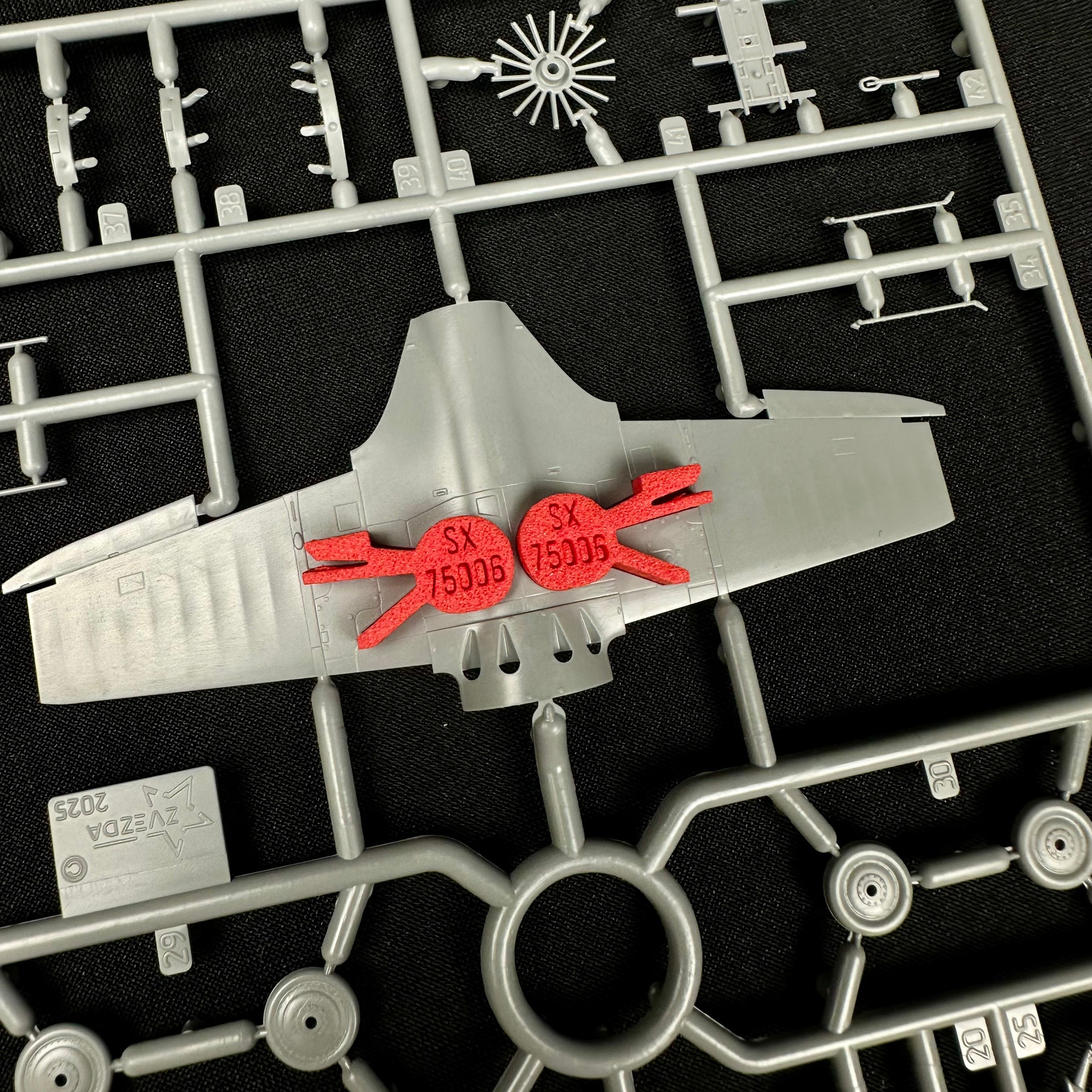 75006 SX-Art 1/72 Заглушки ниш для И-16 (Zvezda)