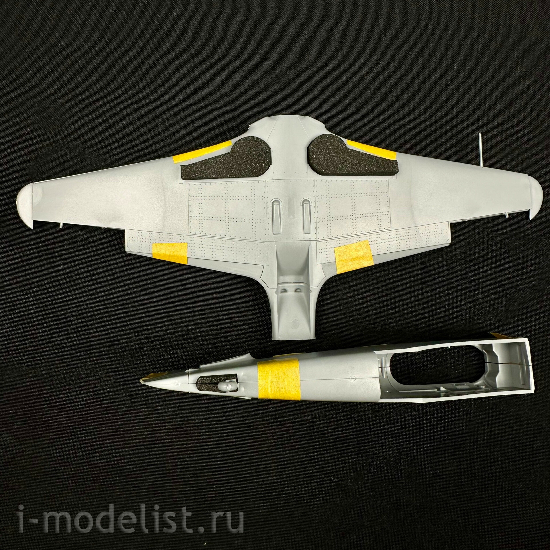 45001 SX-Art 1/48 Заглушки ниш для Яковлев-3 (Zvezda)