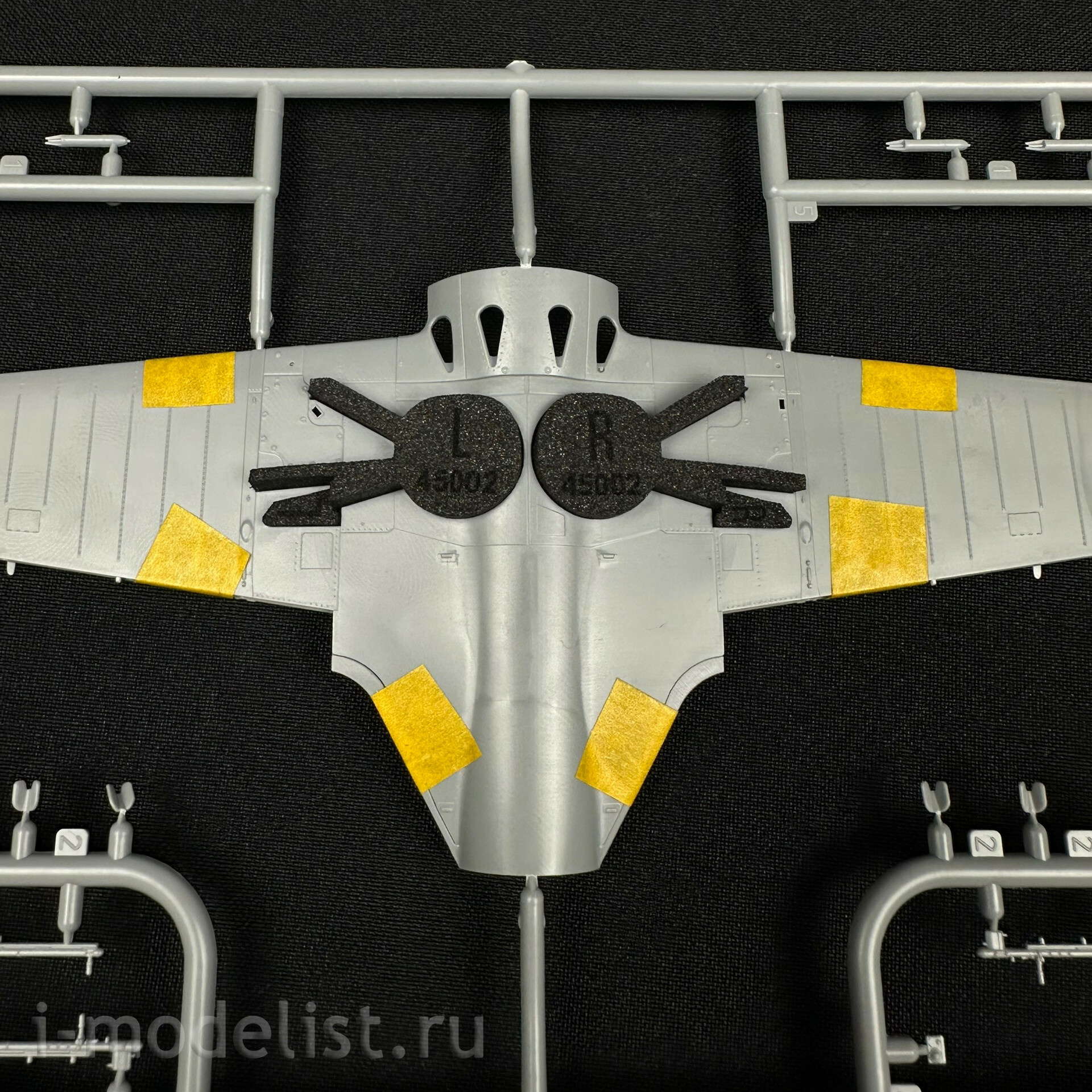 45002 SX-Art 1/48 Заглушки ниш для И-16 (Zvezda)