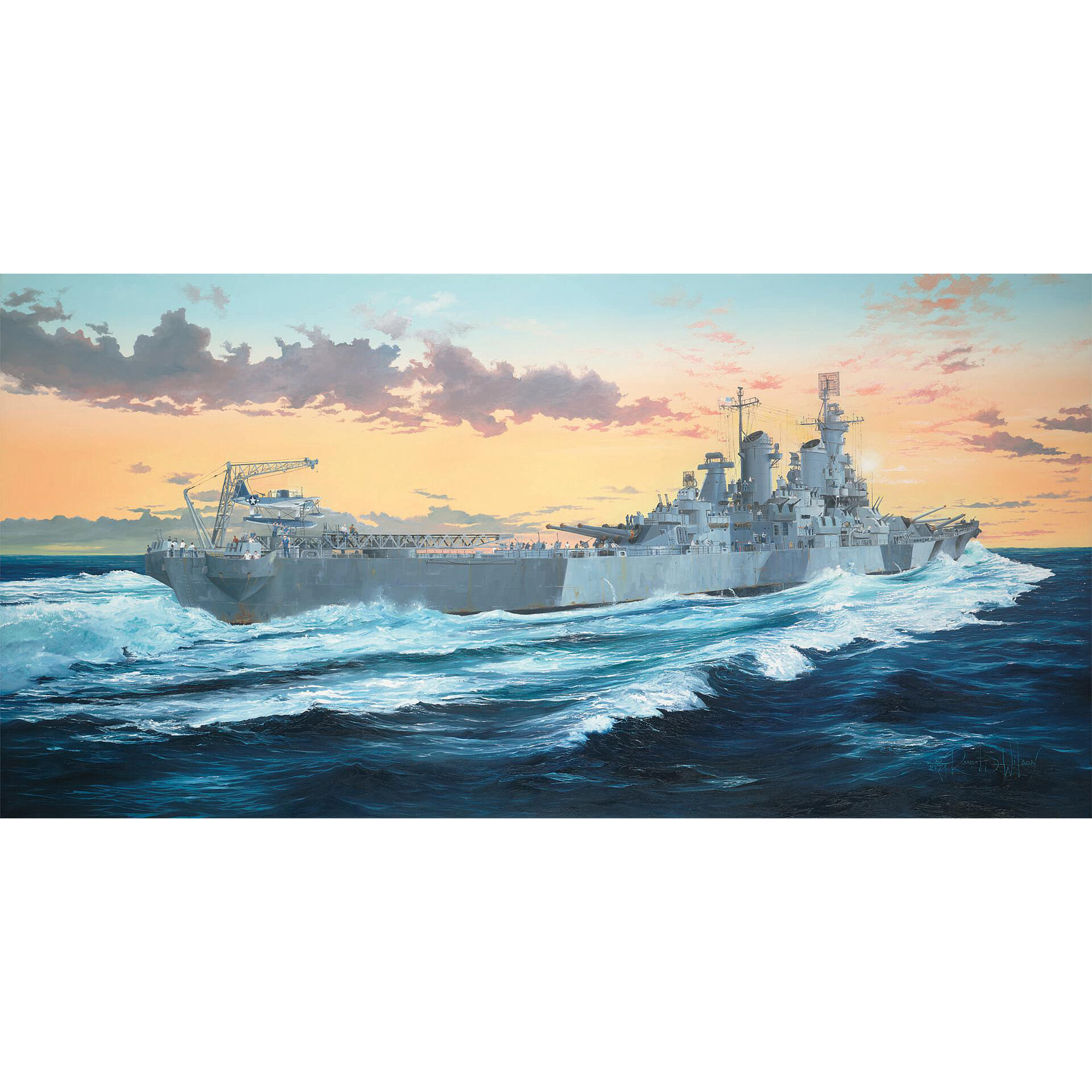 86517 HobbyBoss 1/350 Battleship USS 