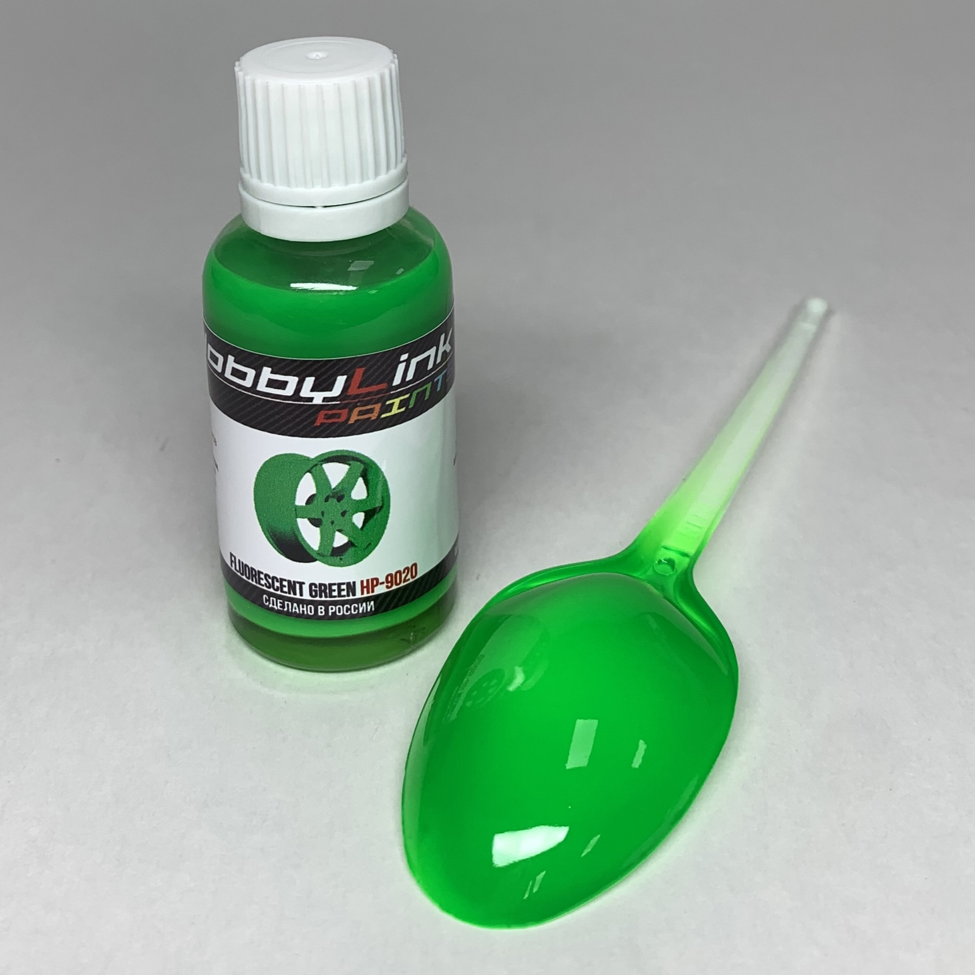 HP-9020 HobbyLink Краска Fluorescent Green