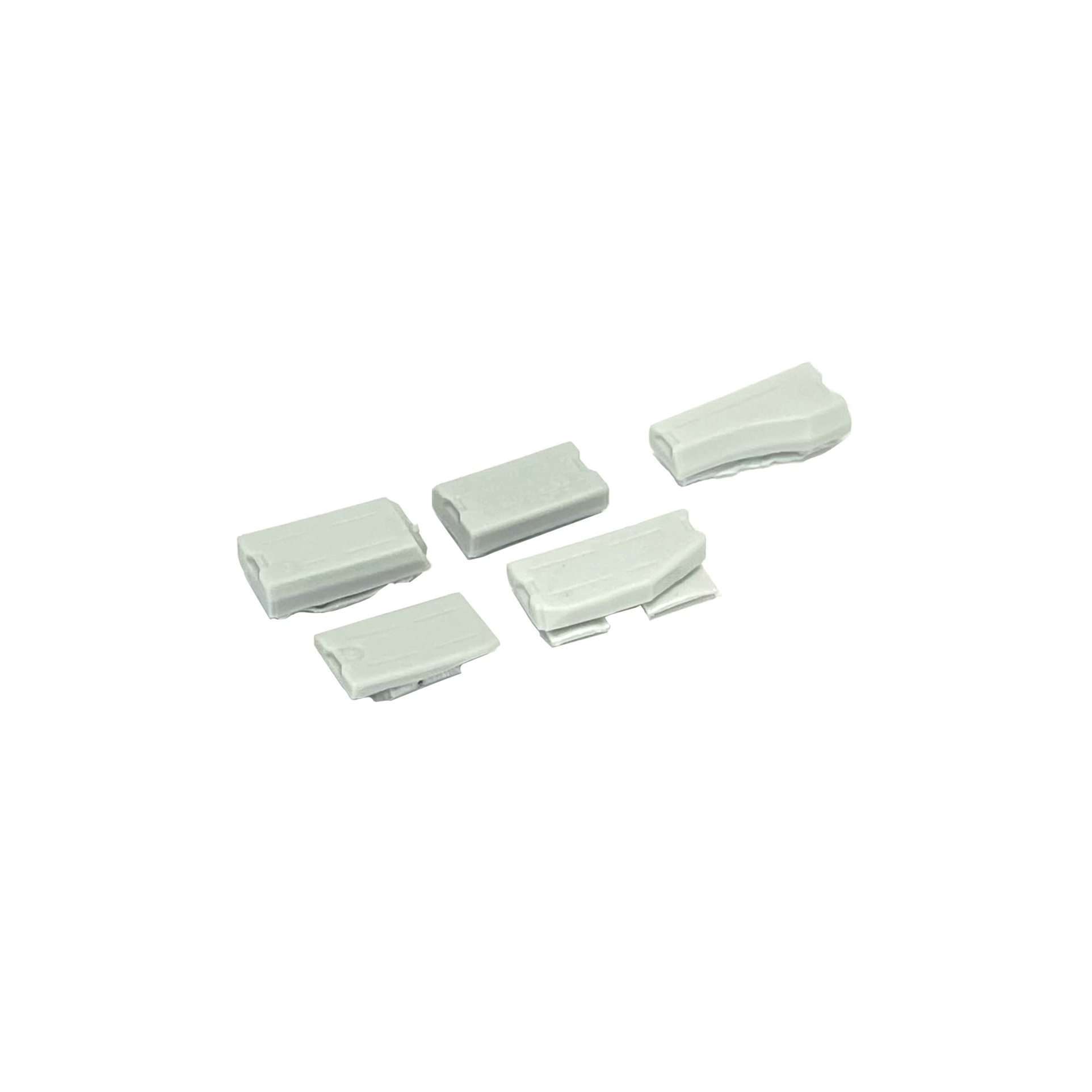 D72012 Zedval 1/72 Fuel tanks for T-72 and T-90, 5 pcs.