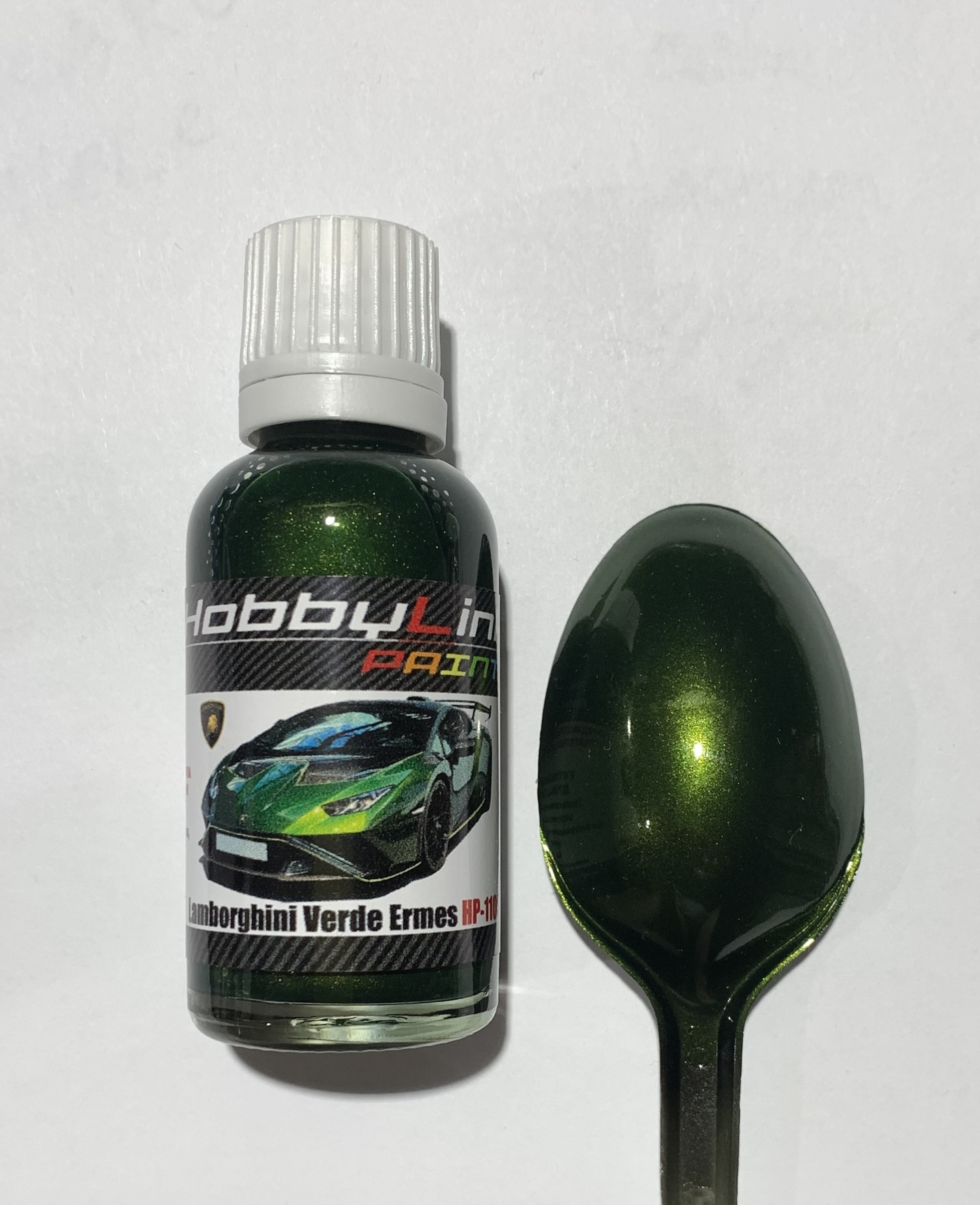 HP-1105 HobbyLink Краска Lamborghini Verde Ermes