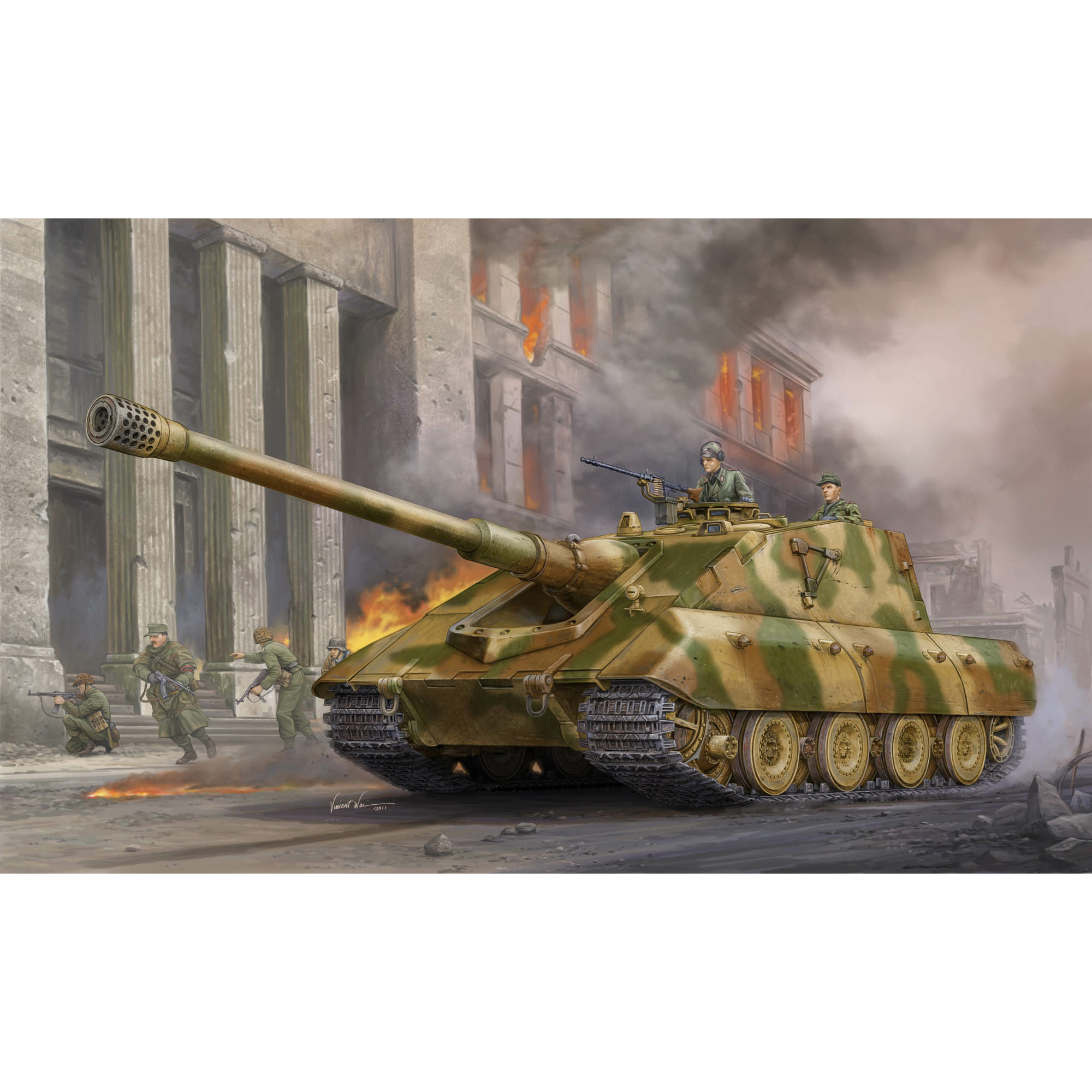 01596 Trumpeter 1/35 German Jagdpanzer E-100