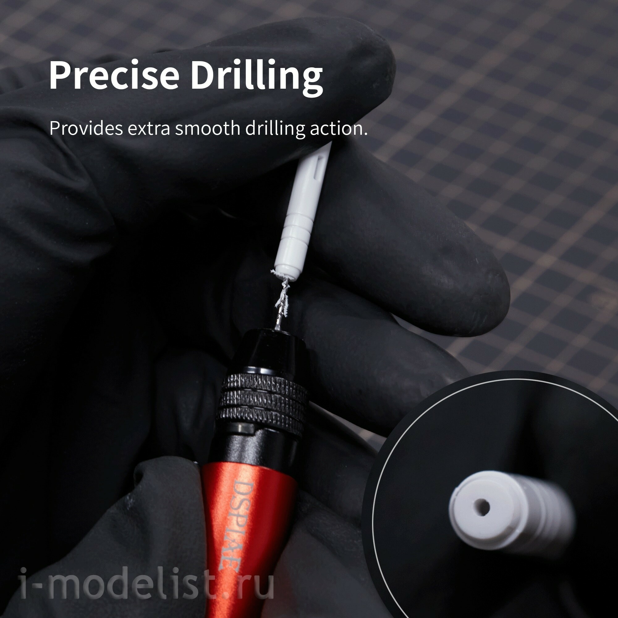 AT-VHDS DSPIAE Micro drill with a set of drills (0.3-1.2 mm)