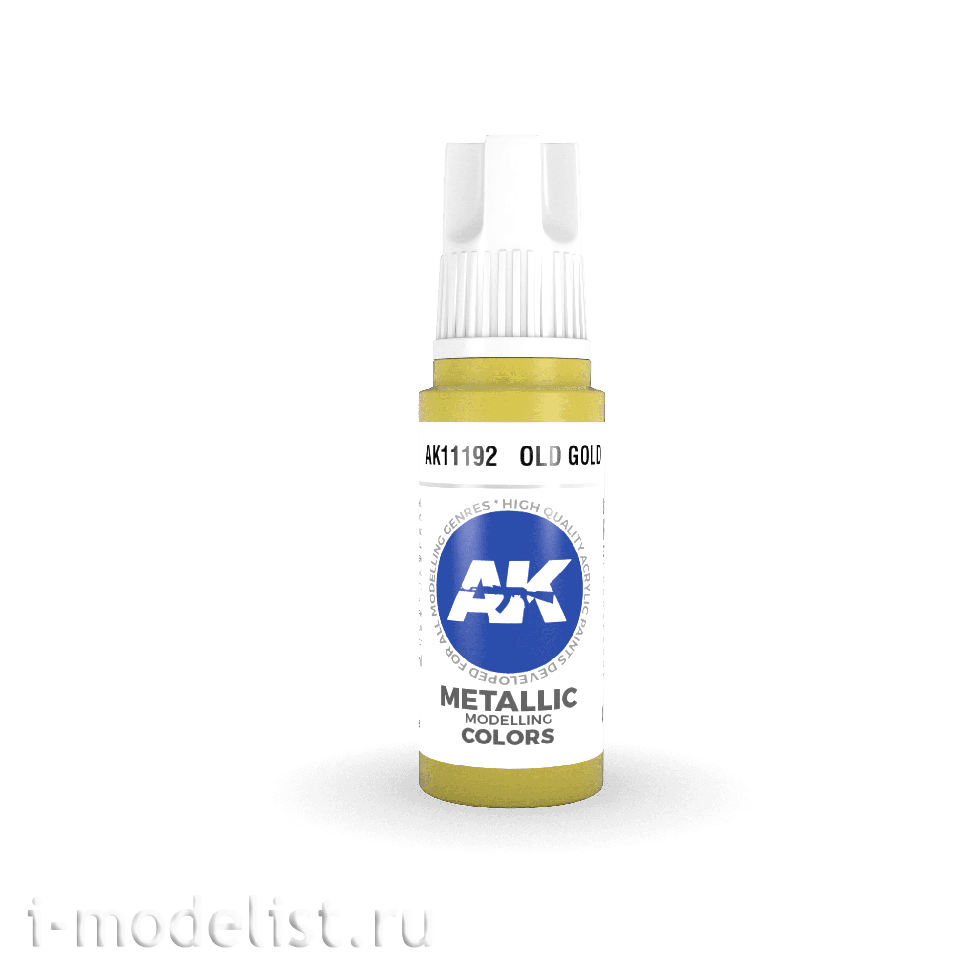 AK11192 AK Interactive acrylic Paint 3rd Generation Old Gold 17ml