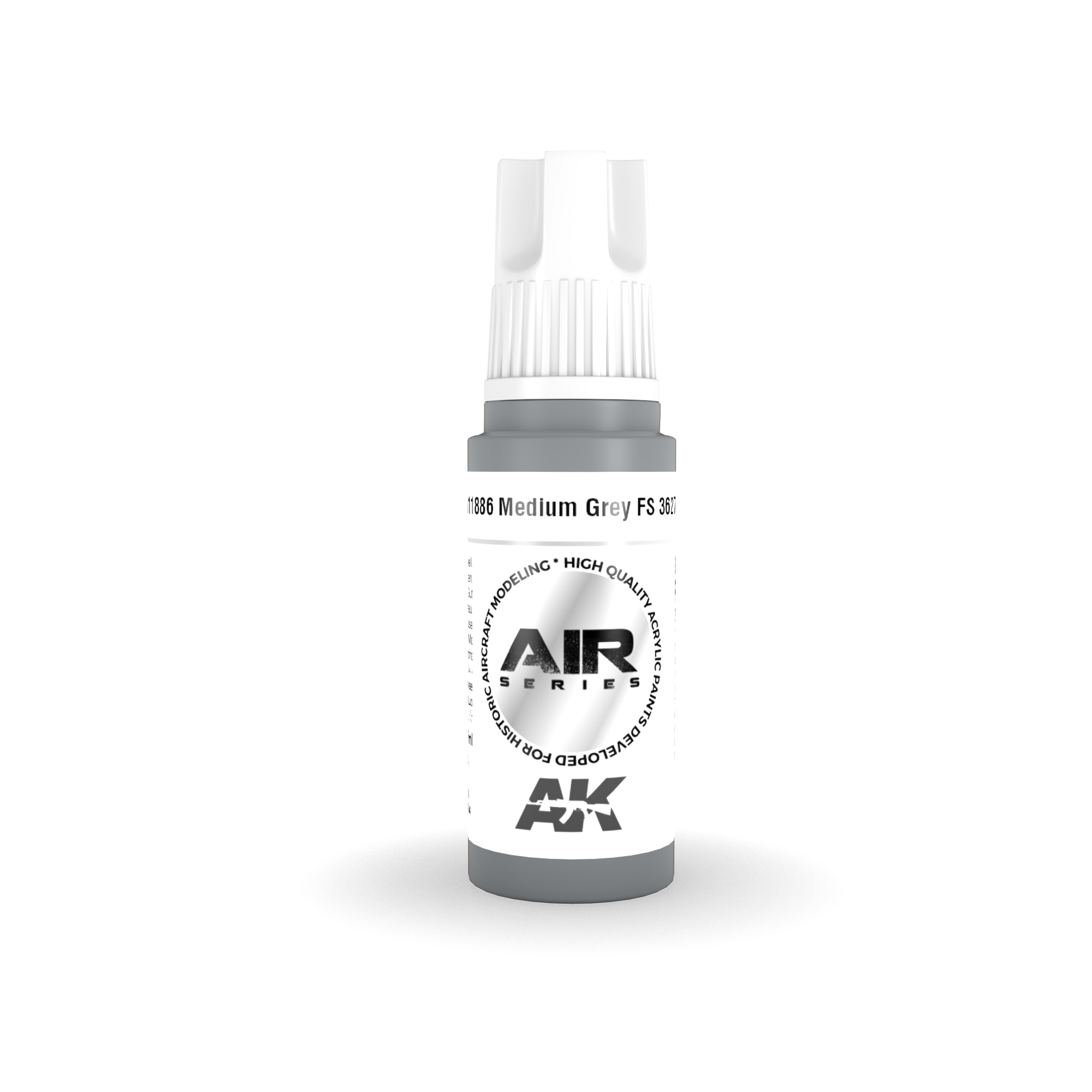 AK11886 AK Interactive Acrylic paint MEDIUM GREY FS 36270