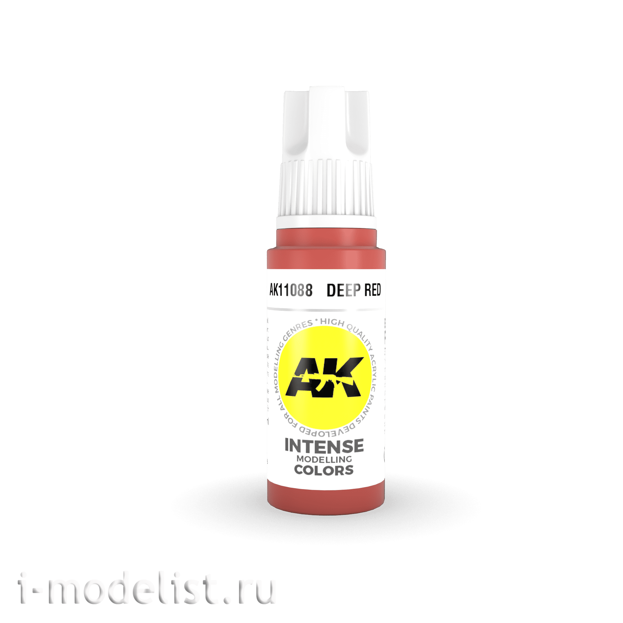 AK11088 AK Interactive acrylic Paint 3rd Generation Deep Red 17ml