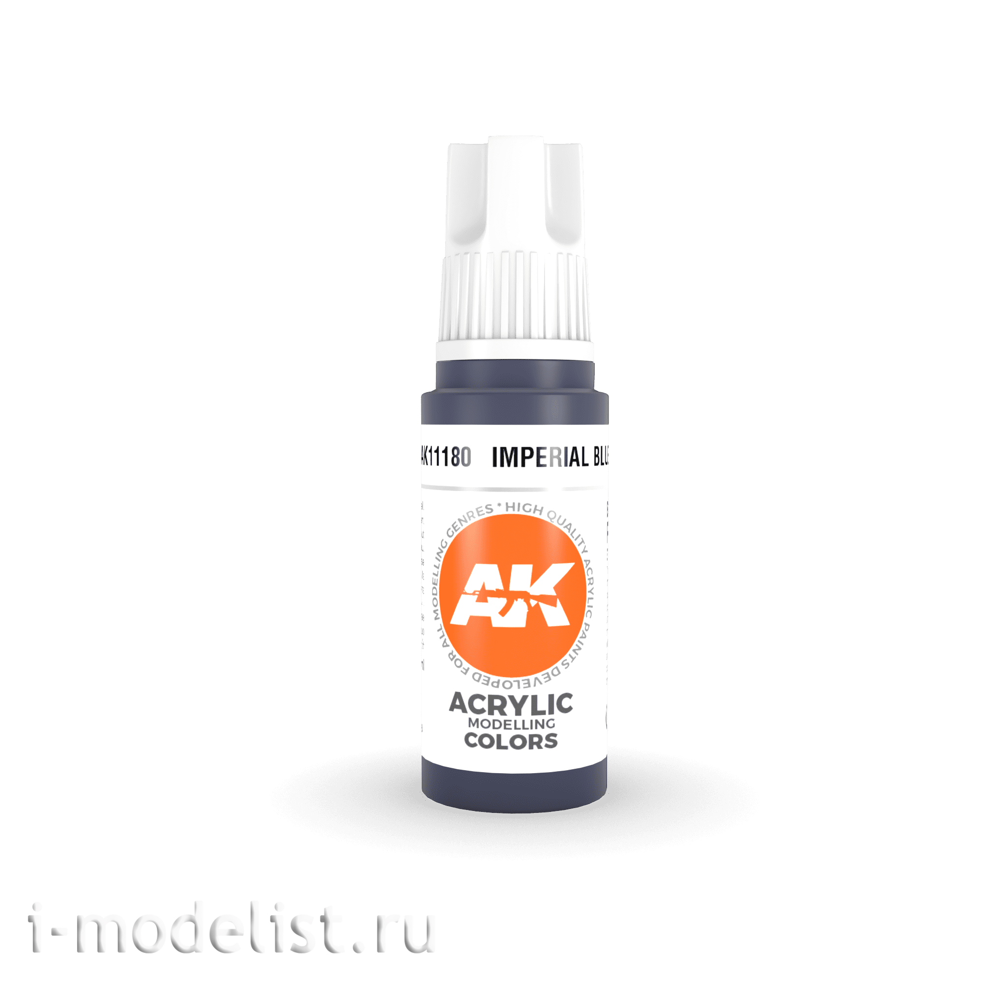AK11180 AK Interactive acrylic Paint 3rd Generation Imperial Blue 17ml