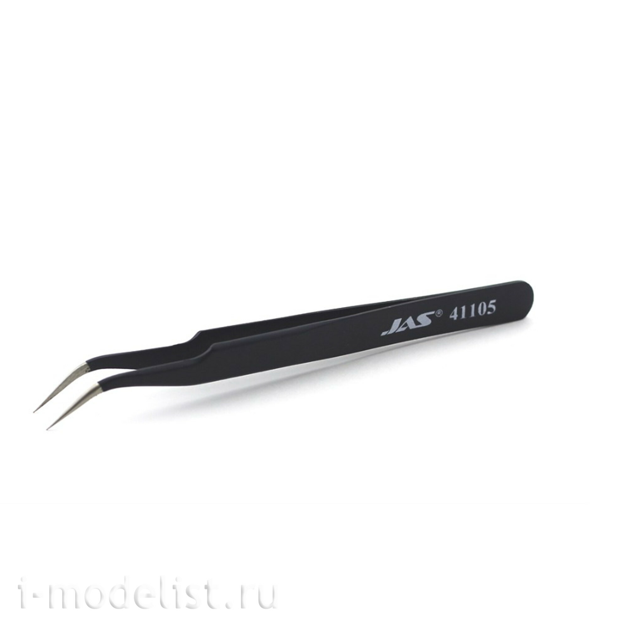 41105 JAS Curved forceps 120 mm